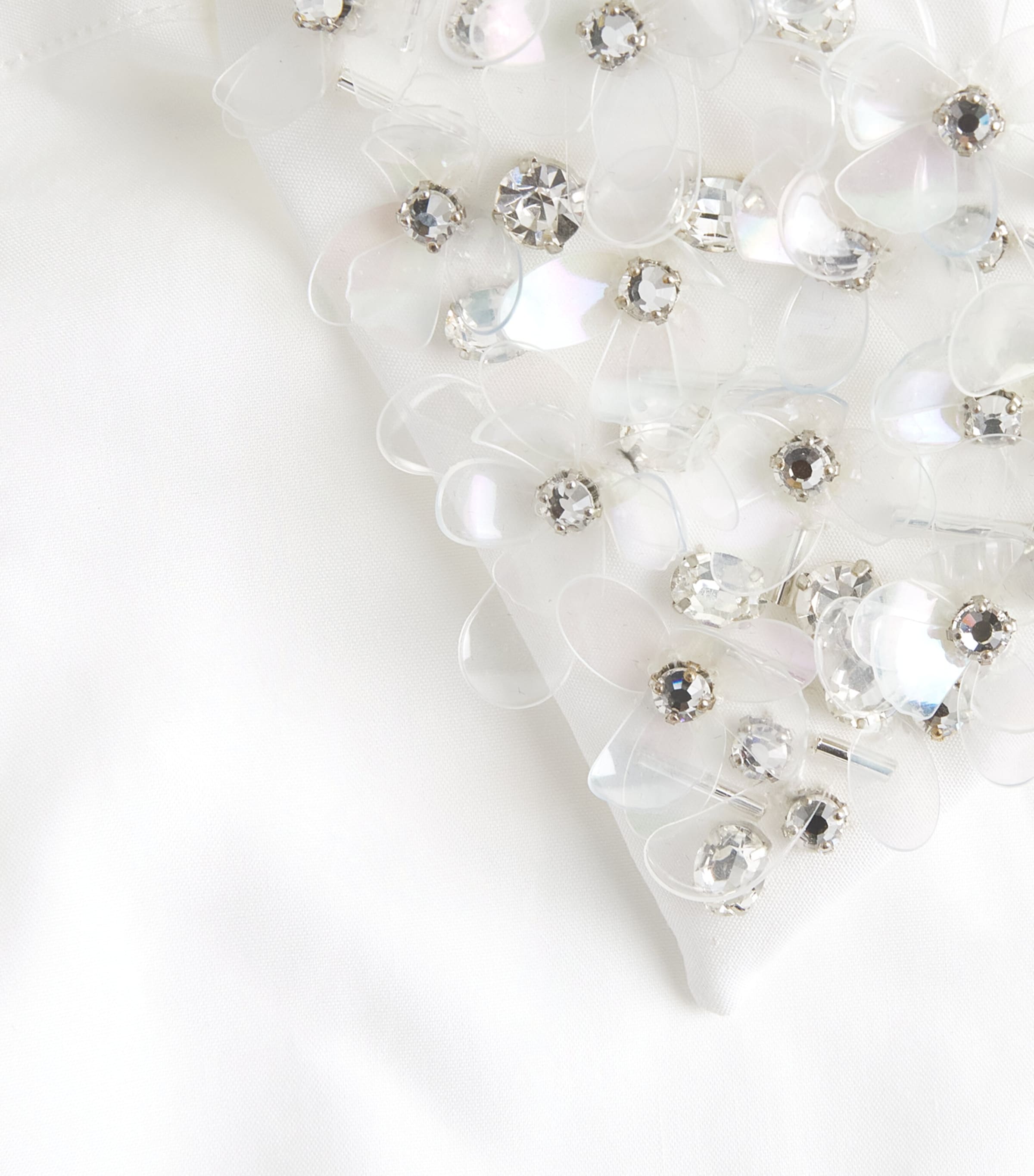 Balenciaga Womens Rhinestone-Embellished Shirt Image 3