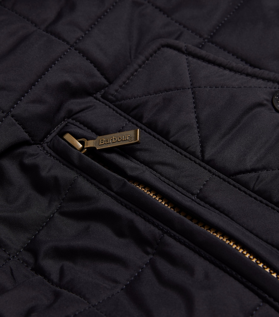 Quilted Powell Jacket NAVY Image 3