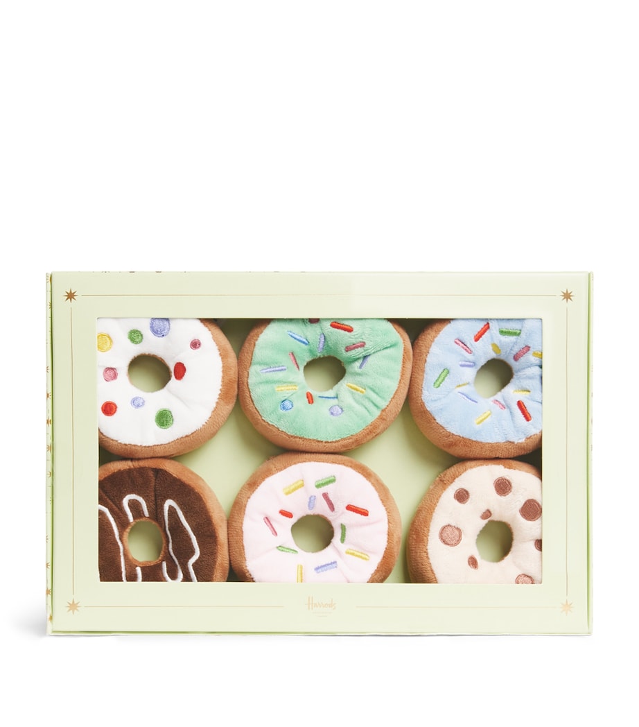 Doughnut Plush Toy (Set of 6) MULTI Image 1