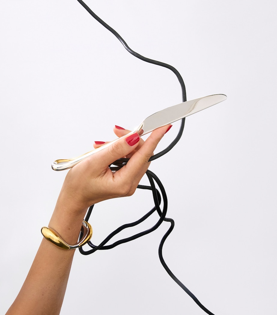 Silver-Plated Gilded Shell Carrousel Cutlery Set SILVER Image 10