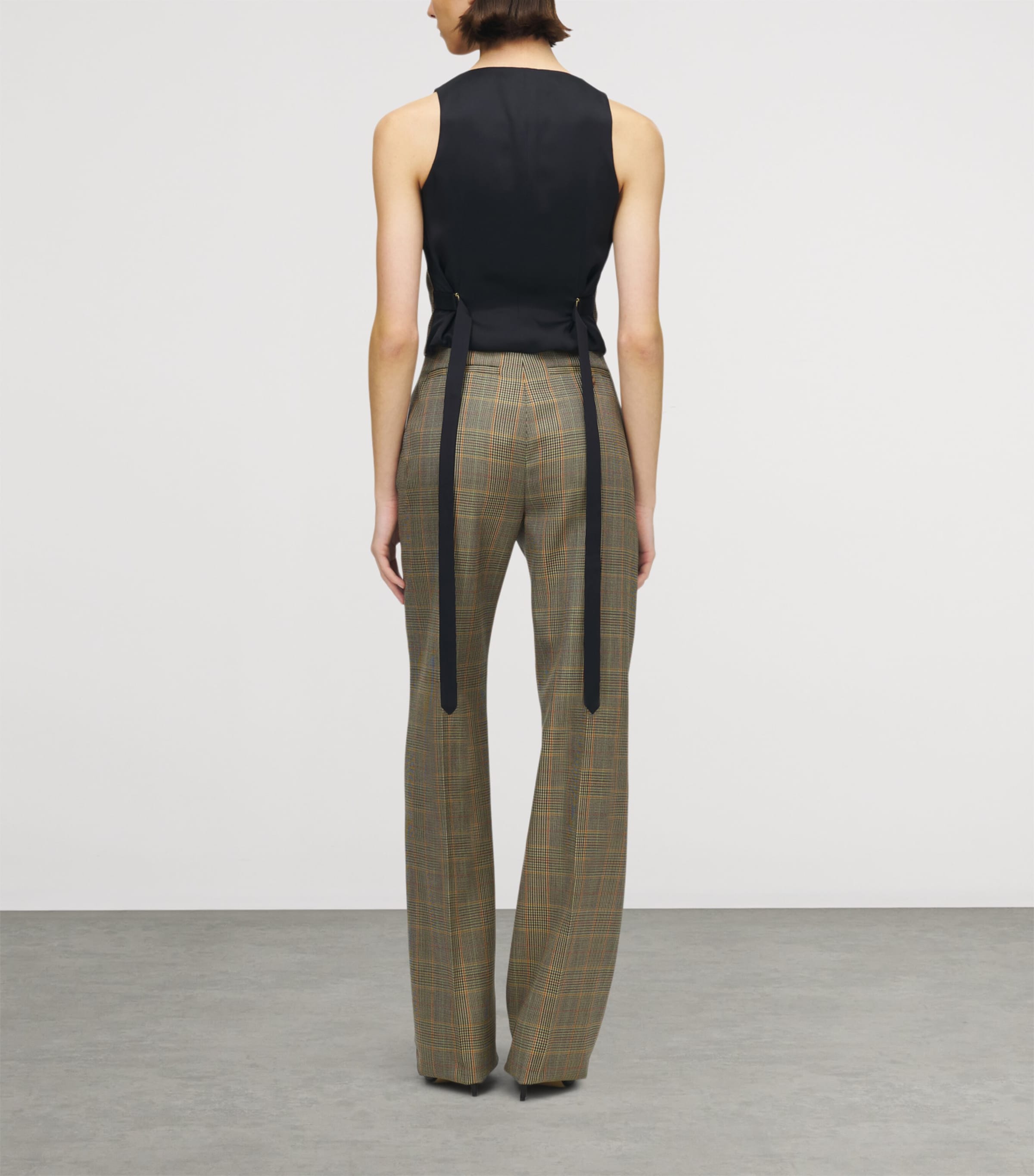 Wool Double-Breasted Waistcoat 9101 Image 4