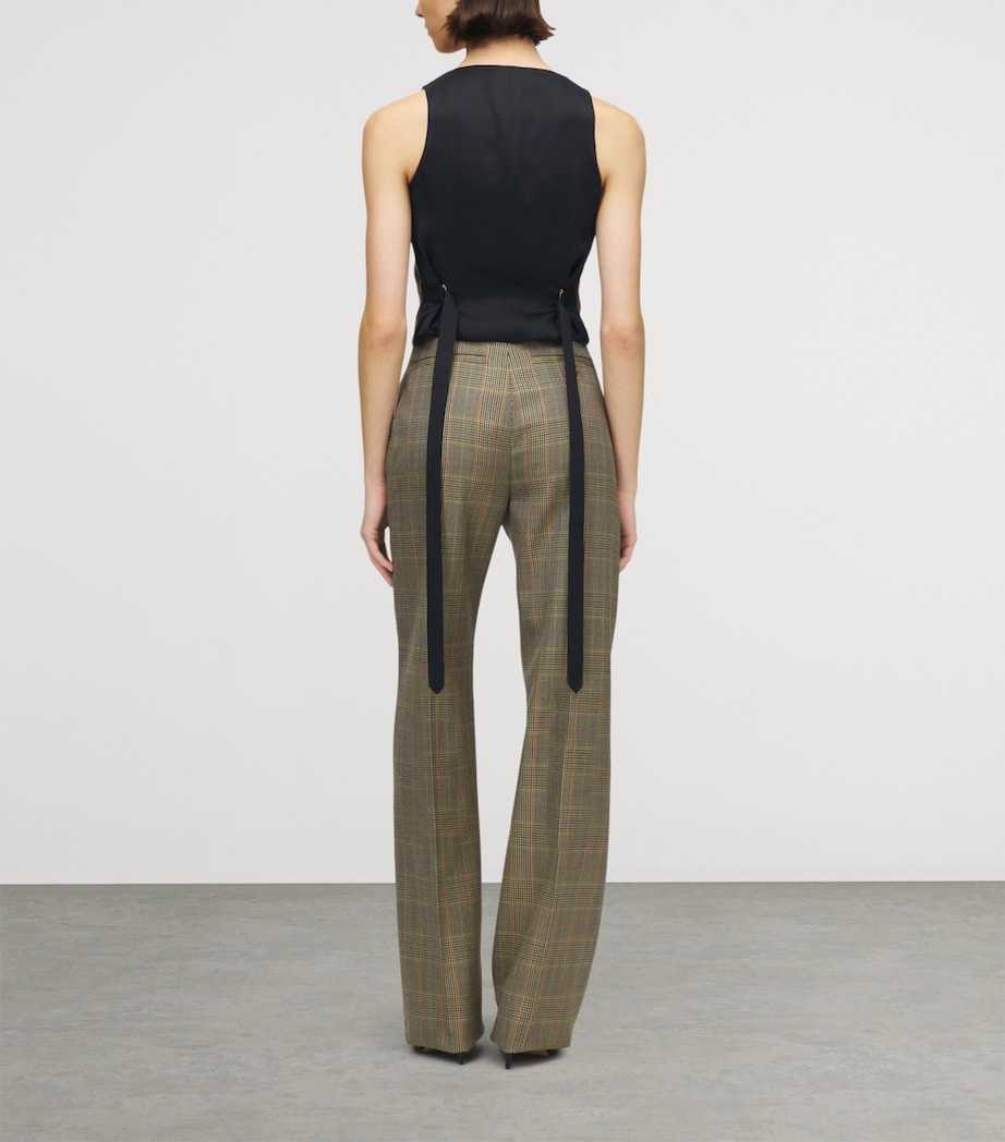 Wool Double-Breasted Waistcoat 9101 Image 4