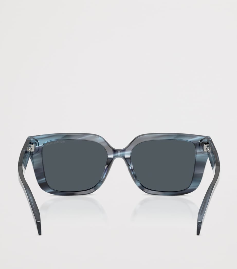 Michael Kors Santo Domingo Square Sunglasses Blue Image 4