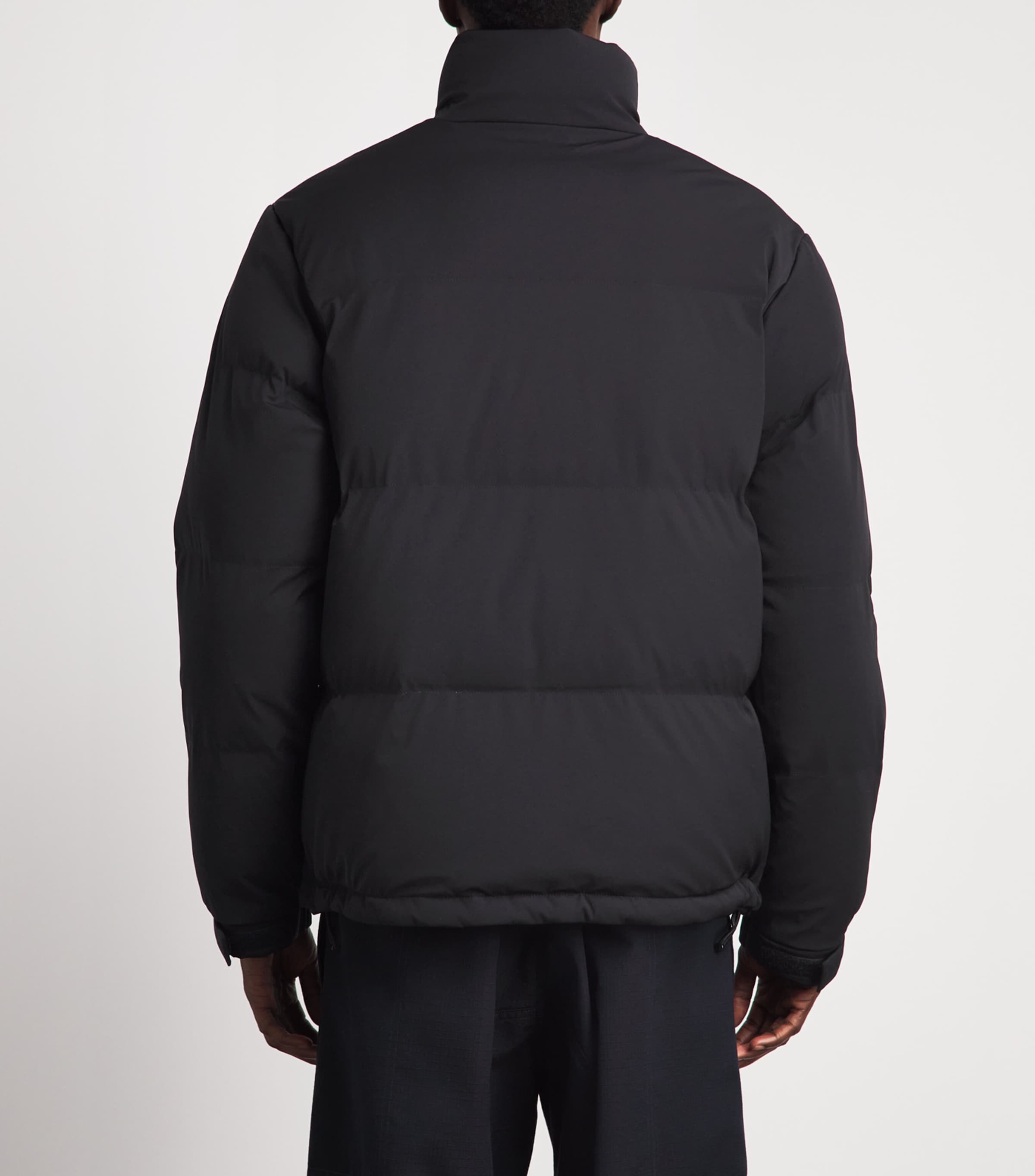 Sandro Paris Mens Down Puffer Jacket Carbon Black Image 5