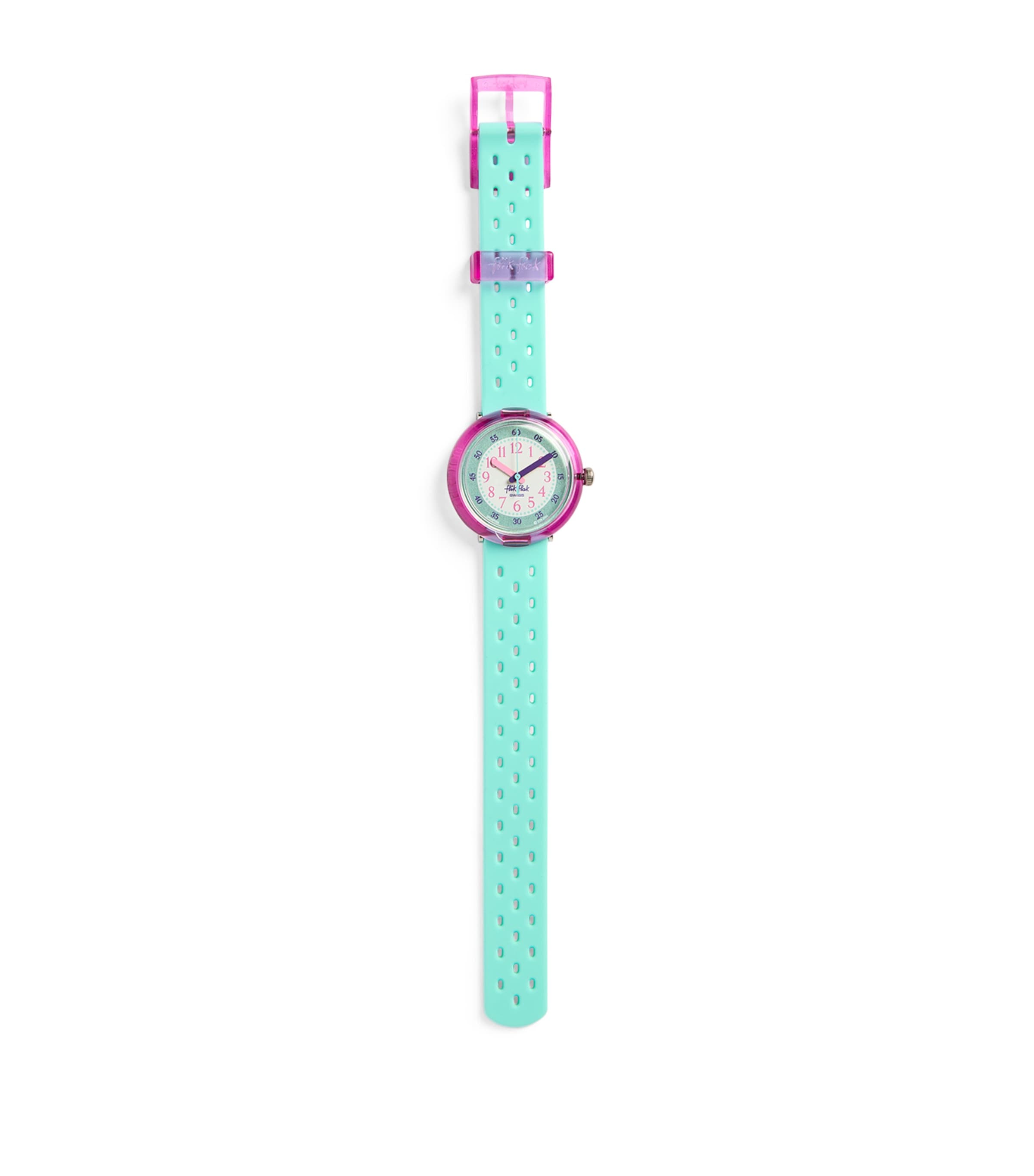 Flik Flak Fizz In Mint Watch In Green