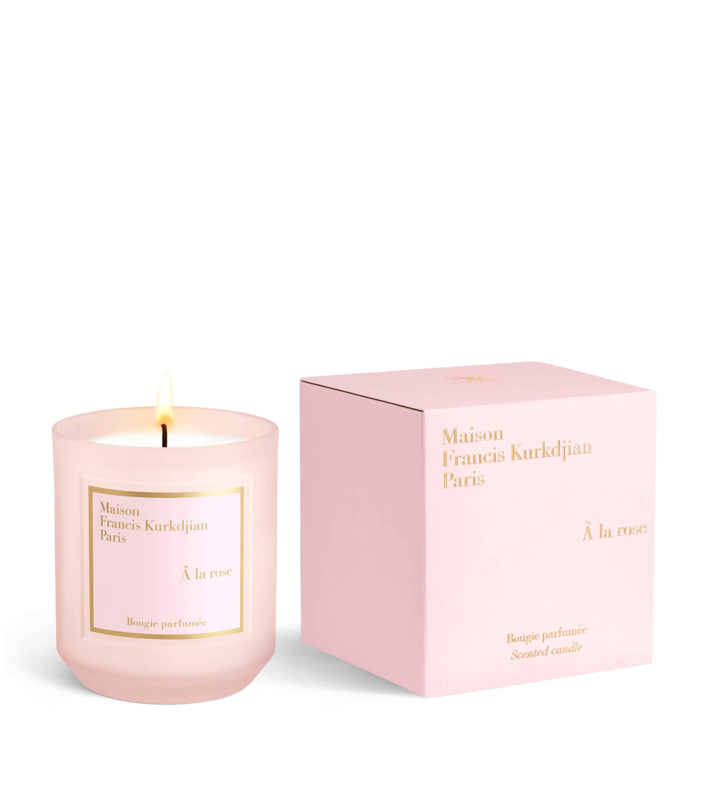 Maison Francis Kurkdjian À la Rose Scented Candle (300g) | Harrods UK