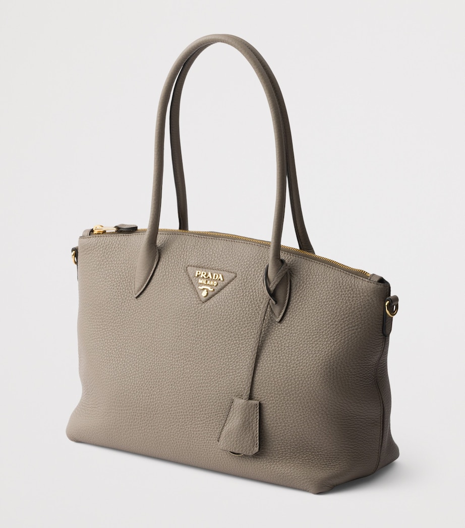 Large Leather Tote Bag F03QH Image 2