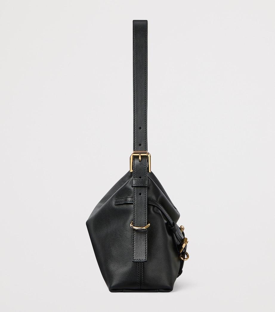 Mini Calfskin Voyou Shoulder Bag BLACK Image 3
