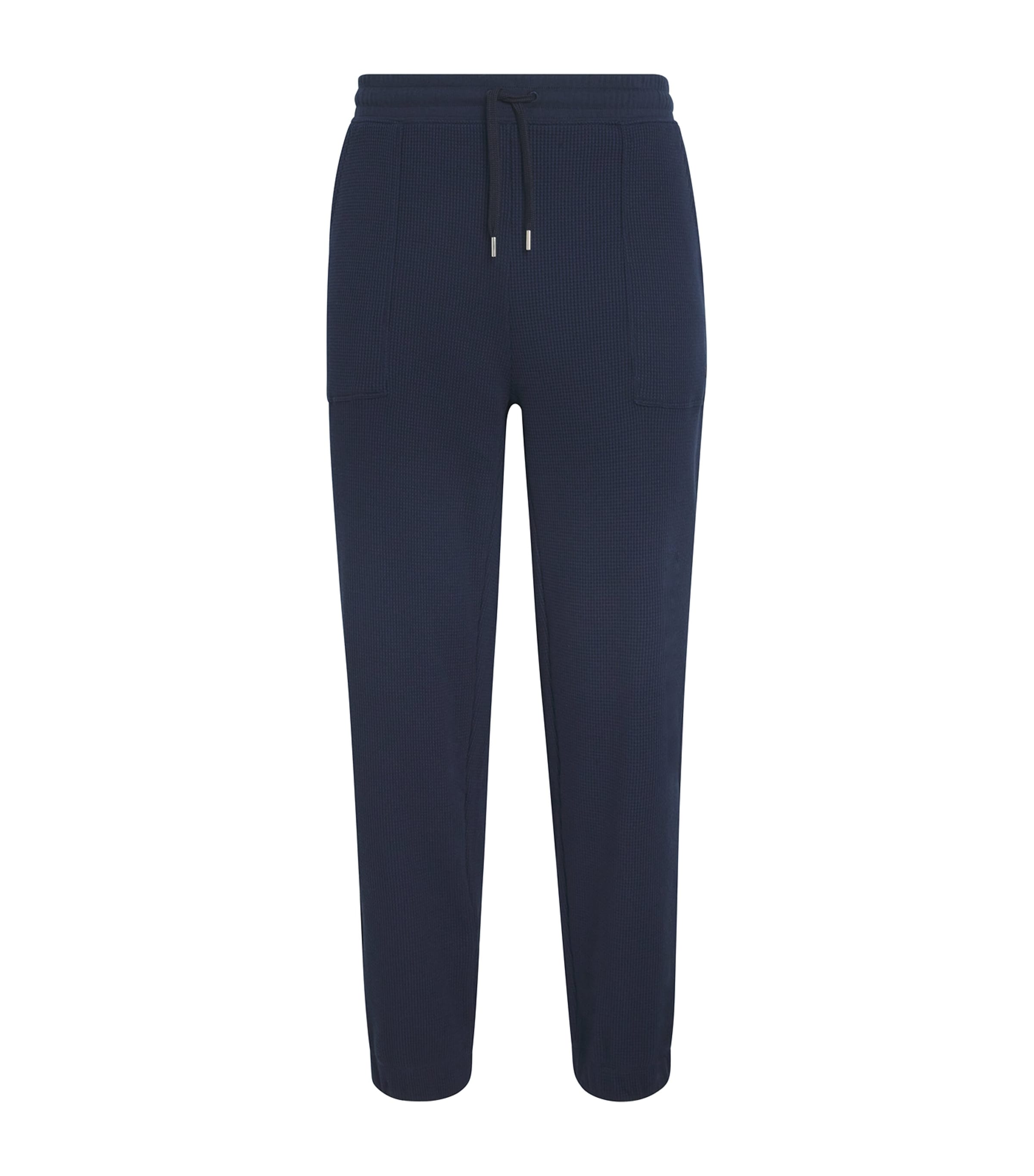 PAUL SMITH WAFFLE-TEXTURE LOUNGE SWEATPANTS