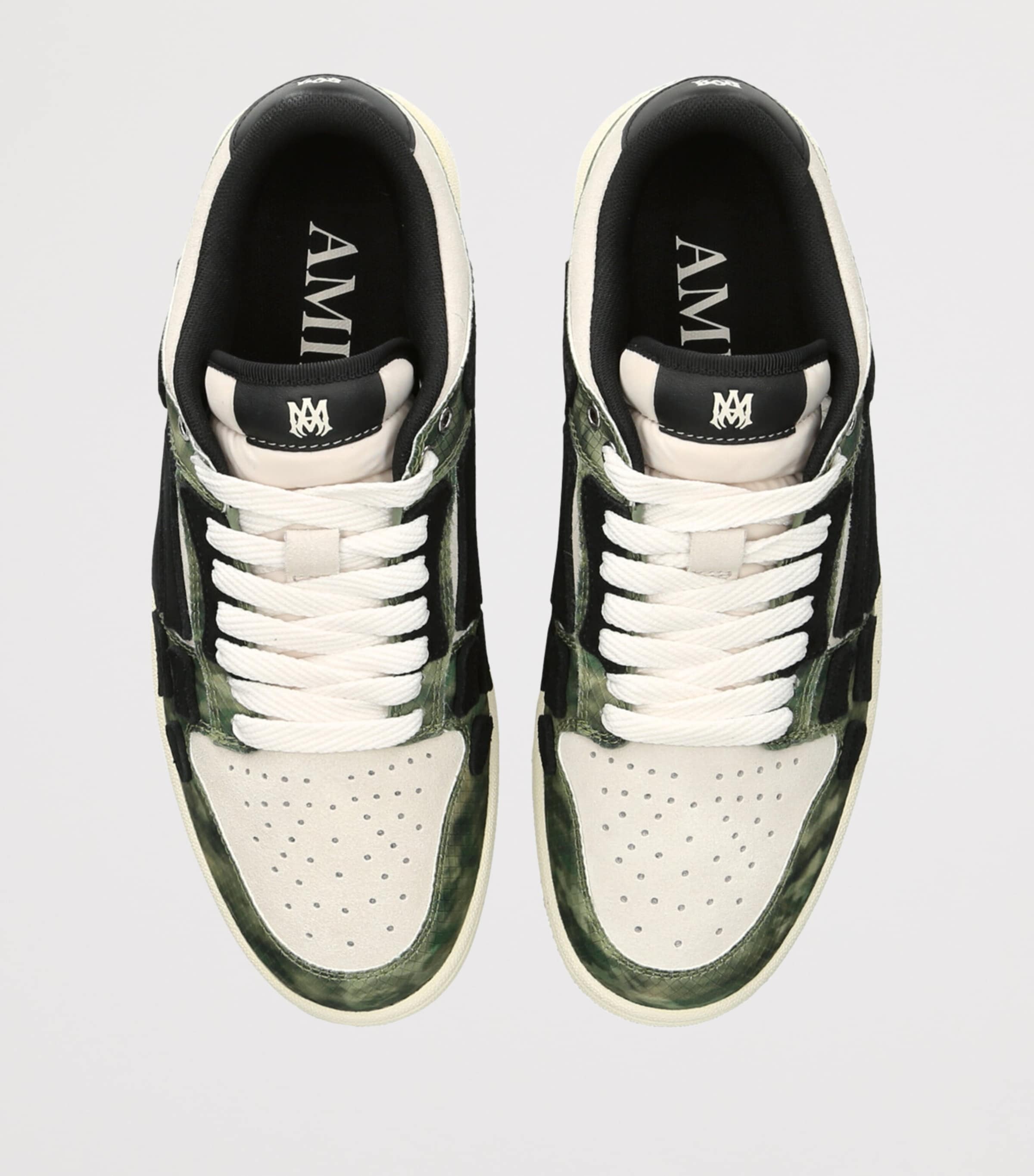 Camouflage Skel Top Low Sneakers GREEN COMB Image 4