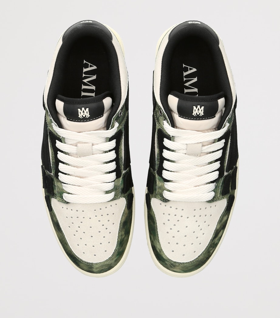Camouflage Skel Top Low Sneakers GREEN COMB Image 4