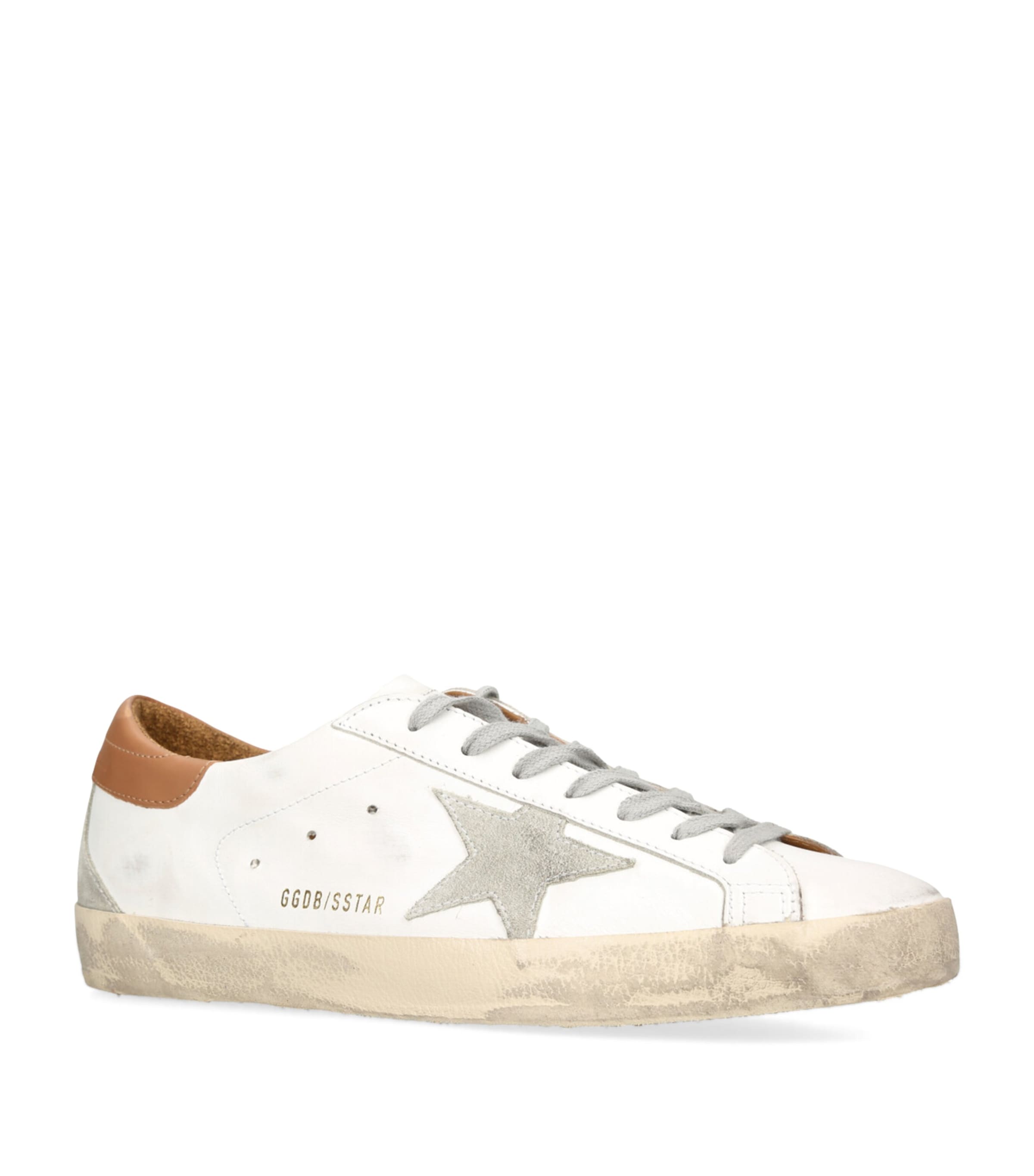 Leather Super-Star Sneakers TAN COMB Image 3