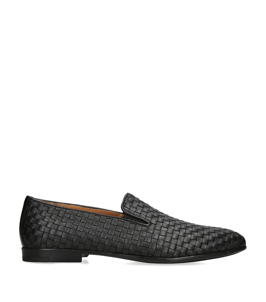 Brotini Leather Slippers Black Image 1