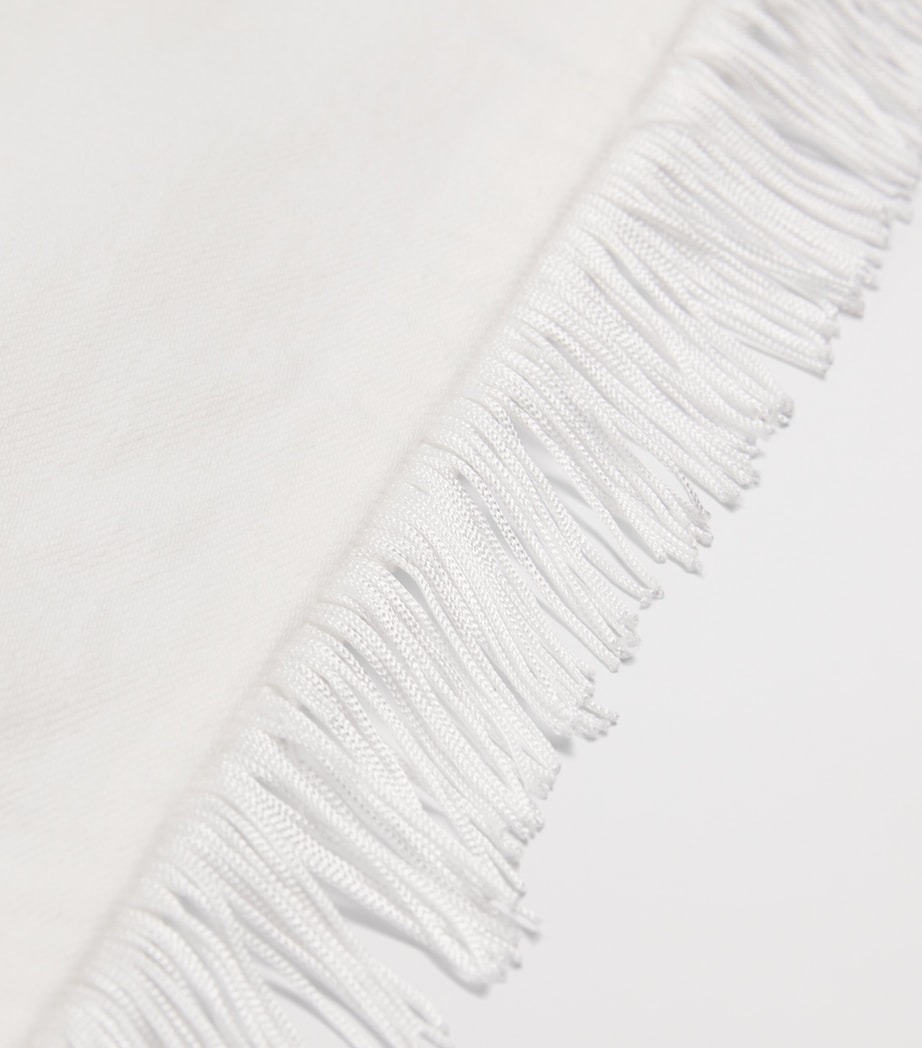 Stella McCartney Kids Fringe-Trimmed Straight Jeans (3-14 Years) Ivory Image 3