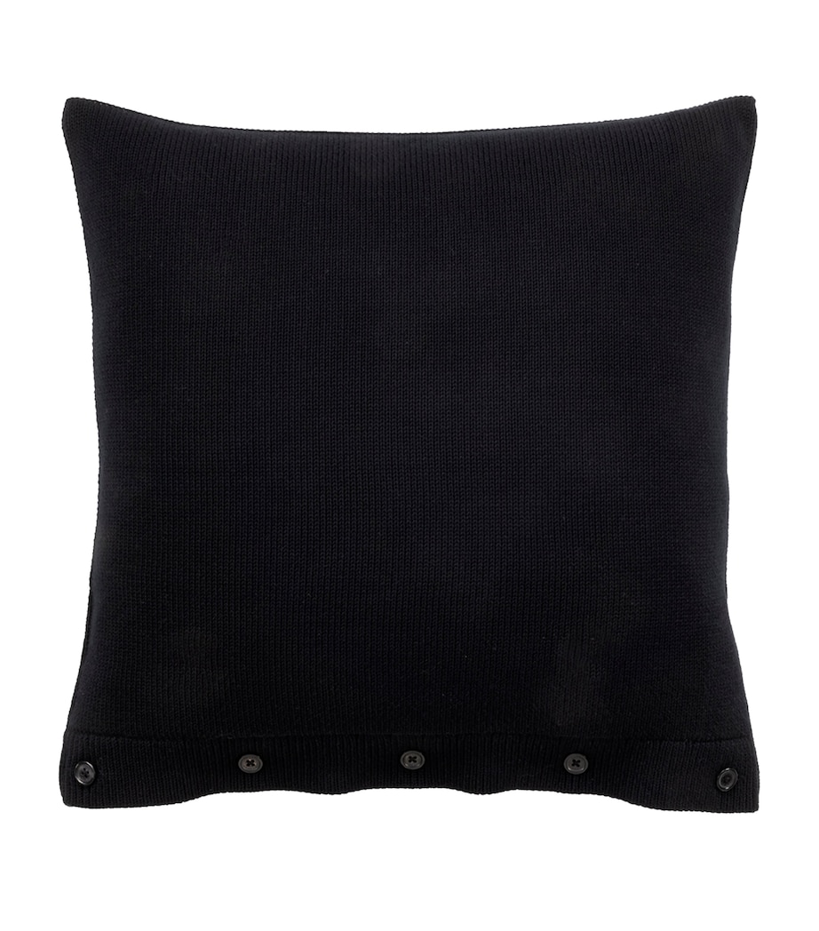 Ralph Lauren Home Hawthorne Cushion Cover (50cm x 50cm) Black Image 2