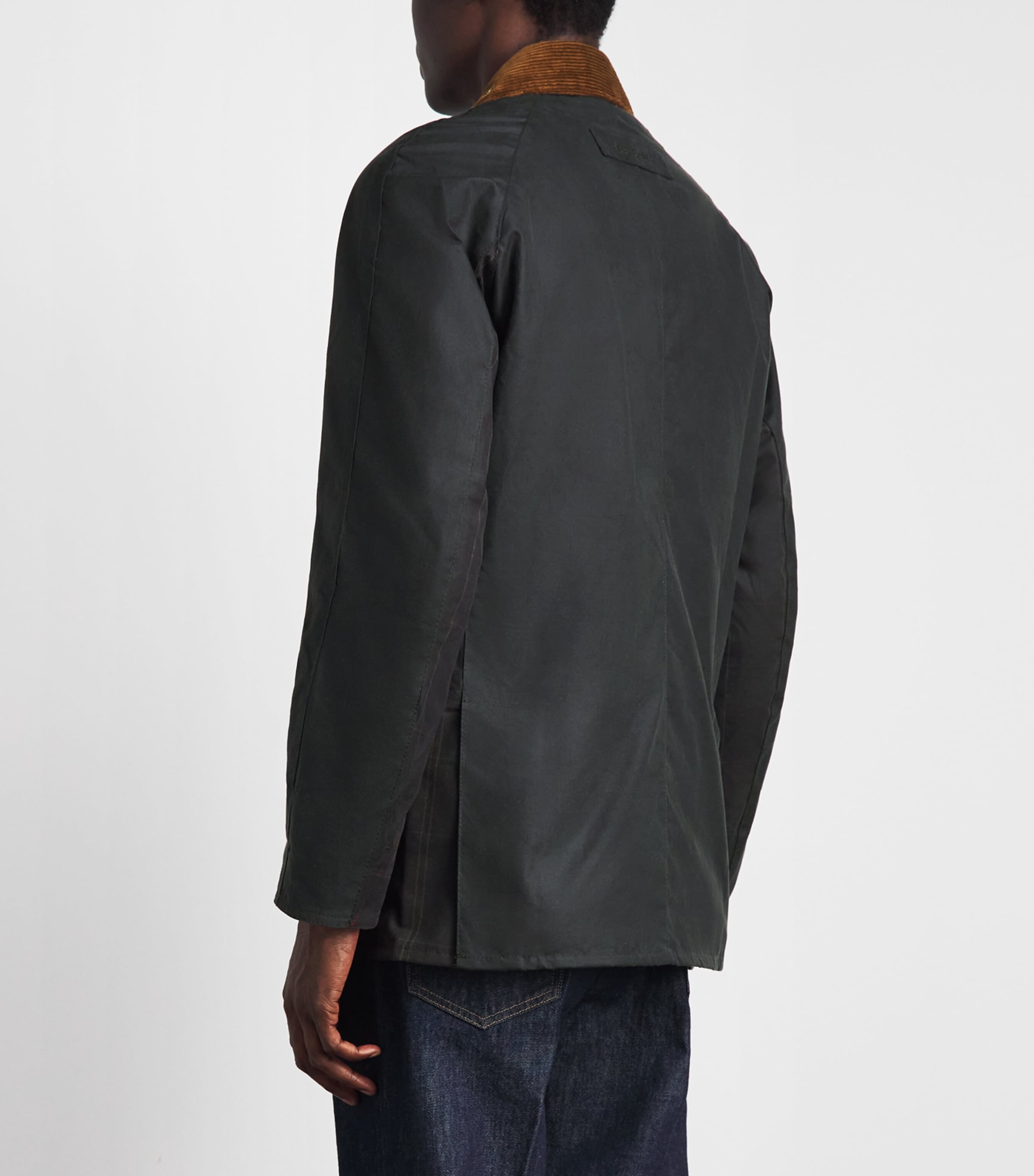 Barbour Mens Waxed Cotton Icons Ashby Sage Image 5