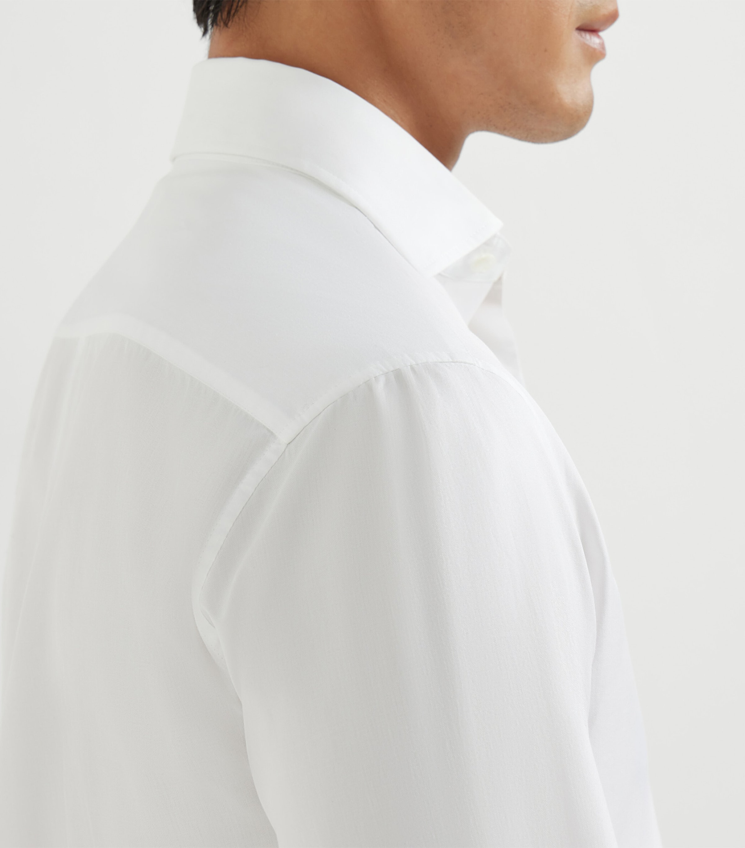 Brunello Cucinelli Mens Cotton Slim Shirt Image 6