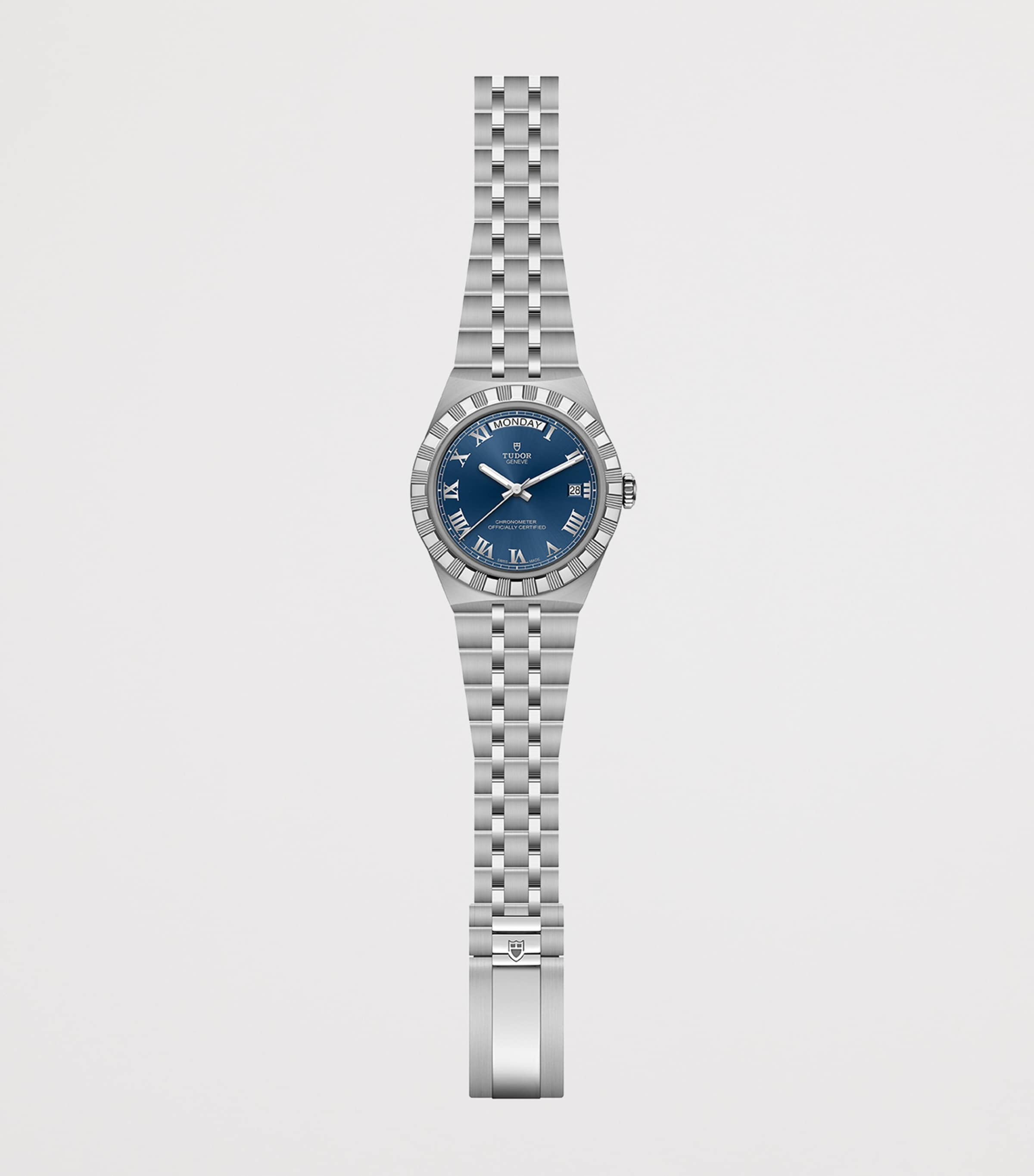 TUDOR Royal Stainless Steel Watch 40mm Blue Image 2
