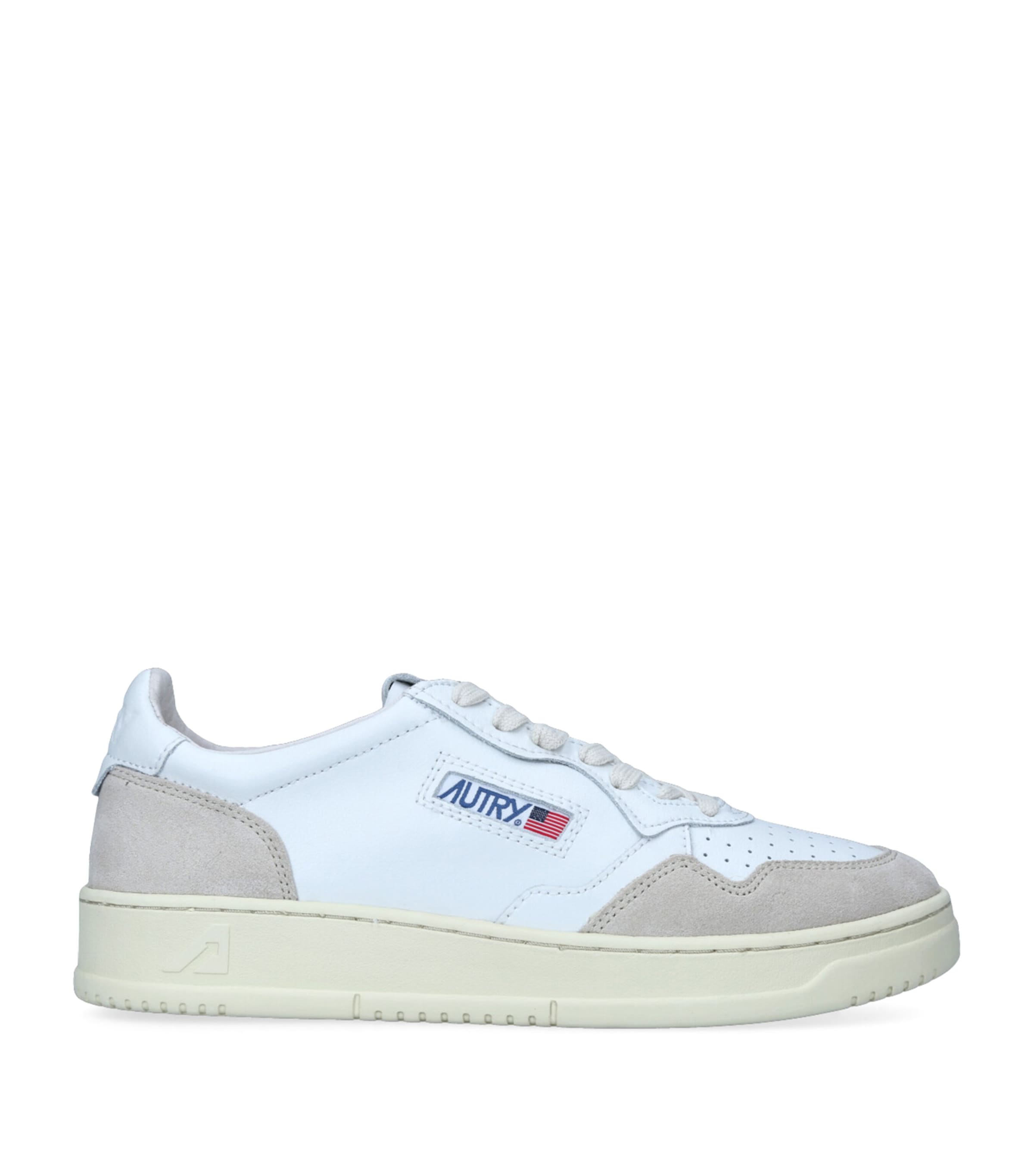 Autry Leather Medalist Low-Top Sneakers White Image 1