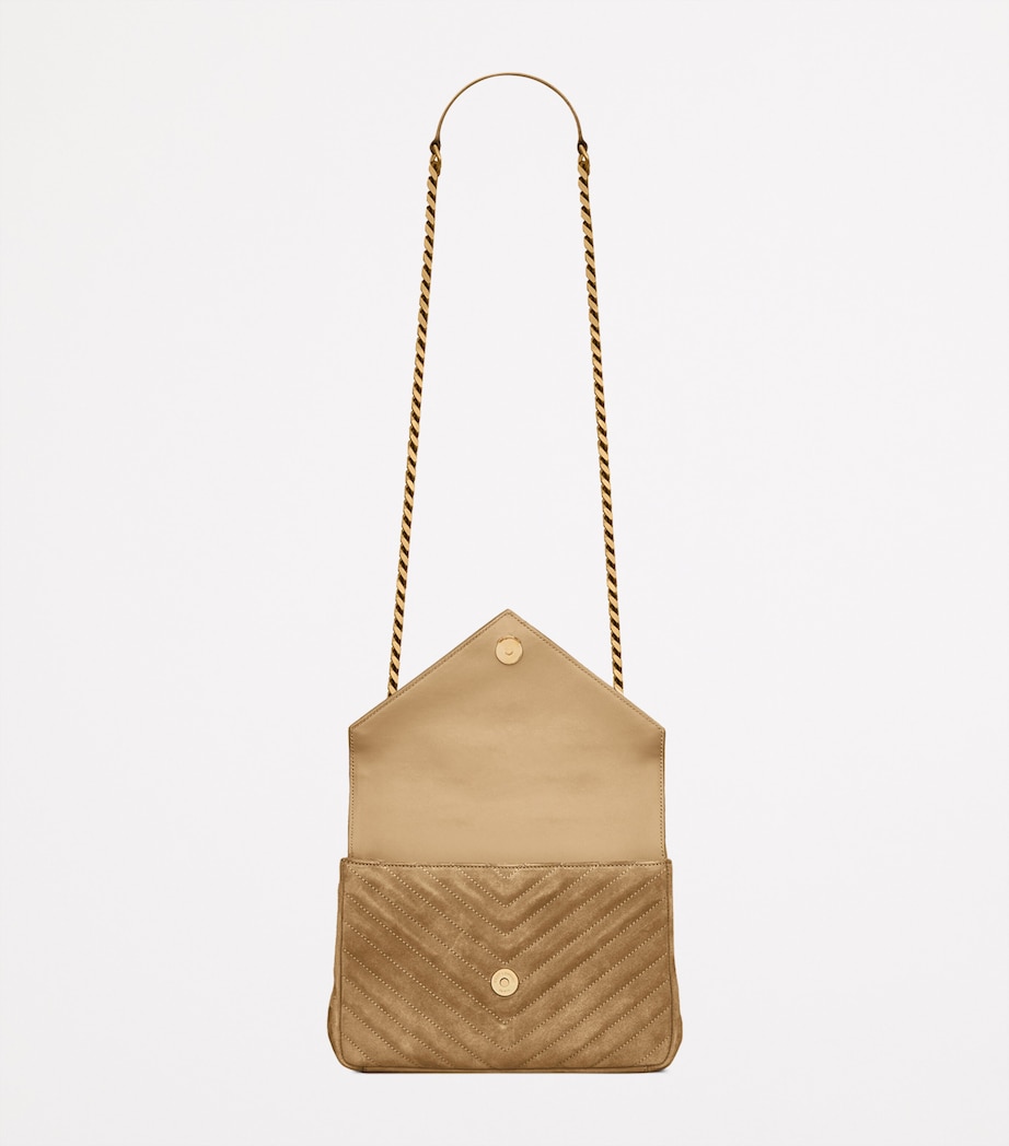 Medium Suede Collège Top-Handle Bag 3194 Image 5