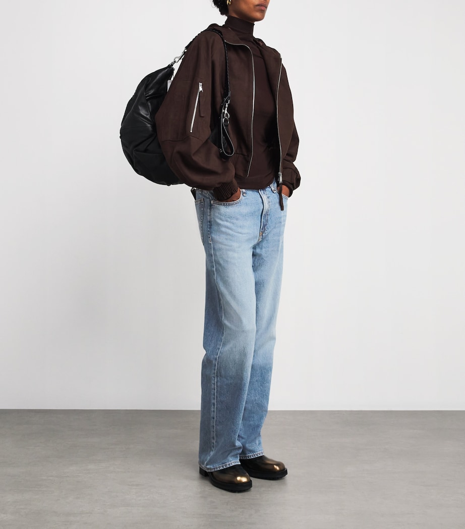 Logan Mid-Rise Wide-Leg Jeans AUDREY Image 2