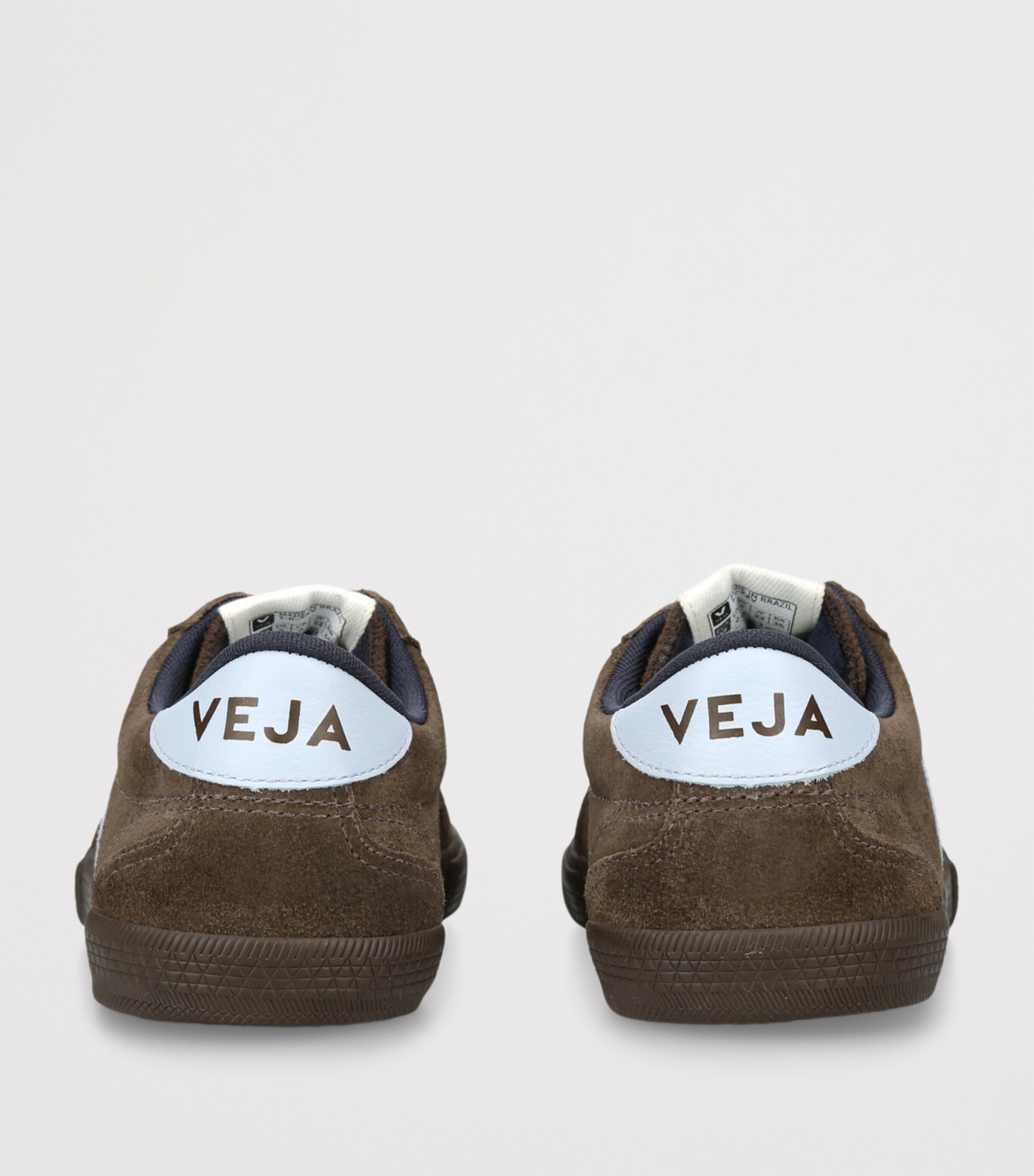 Veja Suede Volley Eagle Swan Sneakers Dark Brown Image 2
