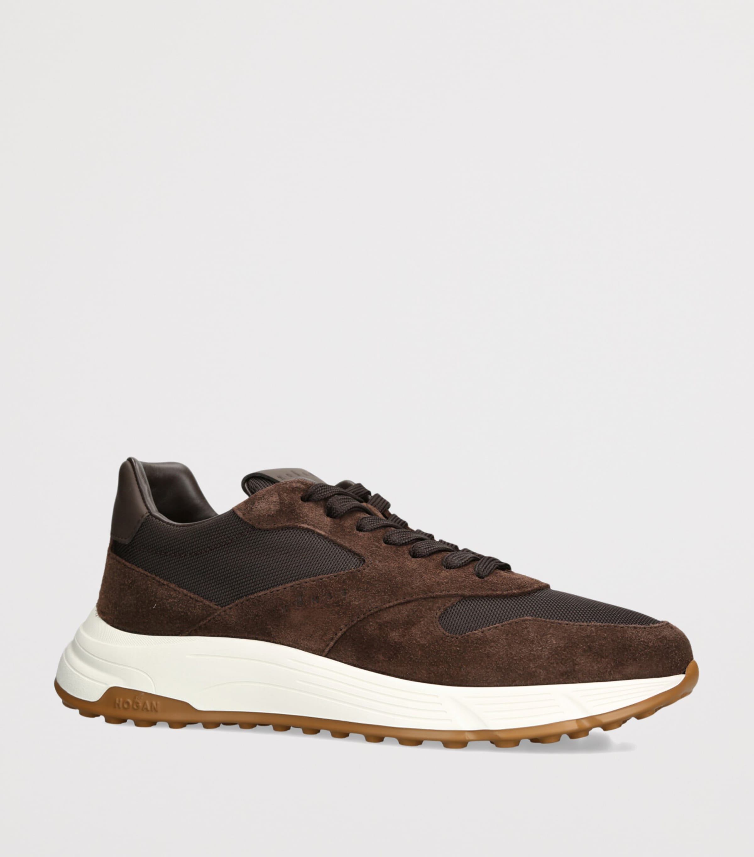 Suede Hyperlight Sneakers DARK BROWN Image 3