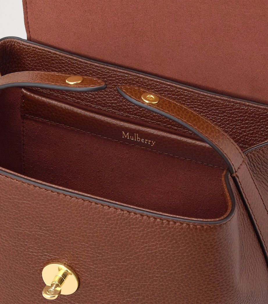 Mulberry Mini Grained Leather Bayswater Backpack Oak Image 3