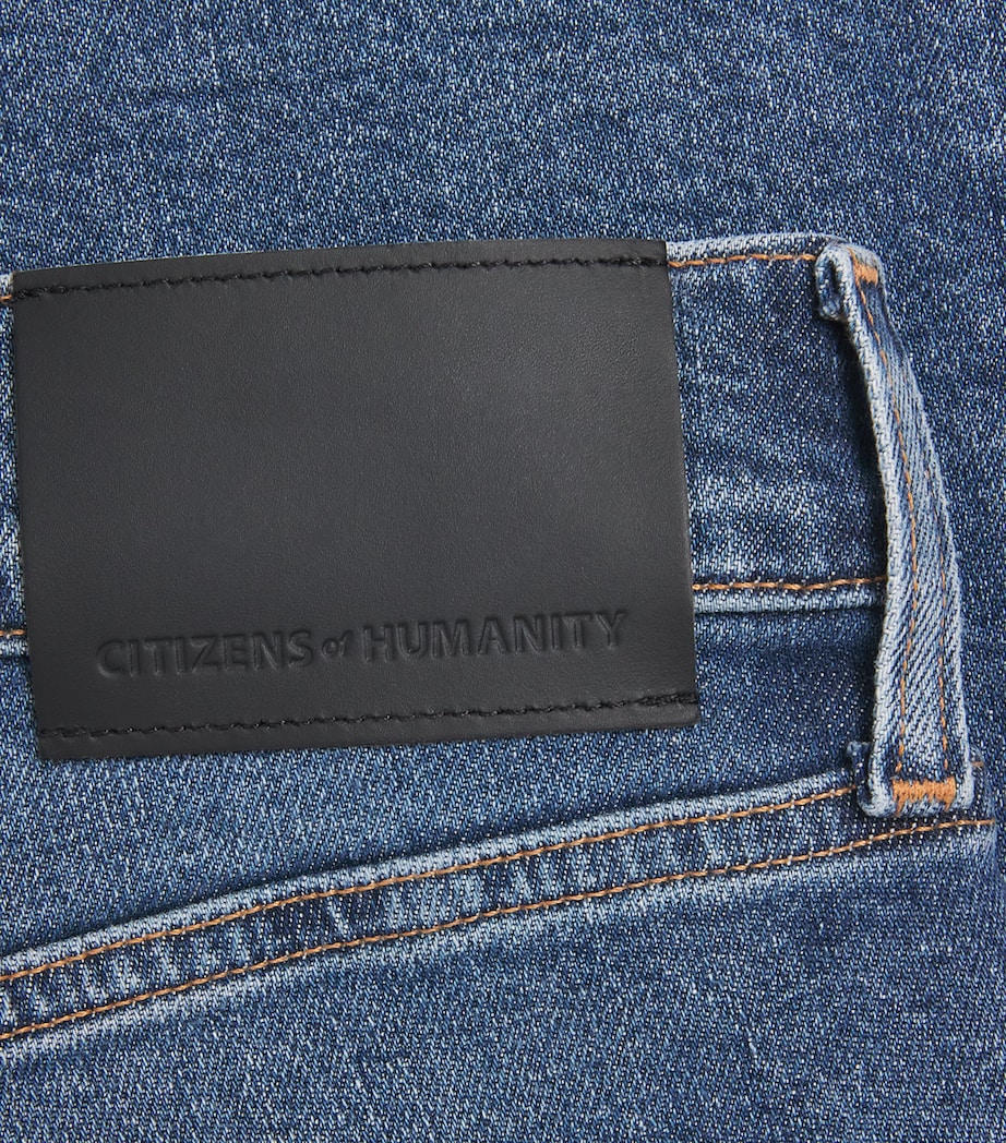 Citizens of Humanity Mens Elijah Straight Jeans True Blue Image 6