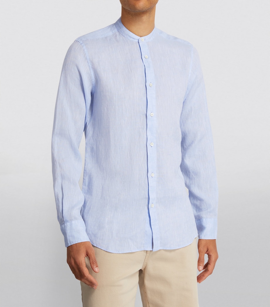 Linen Jorge Shirt BABY BLUE Image 3
