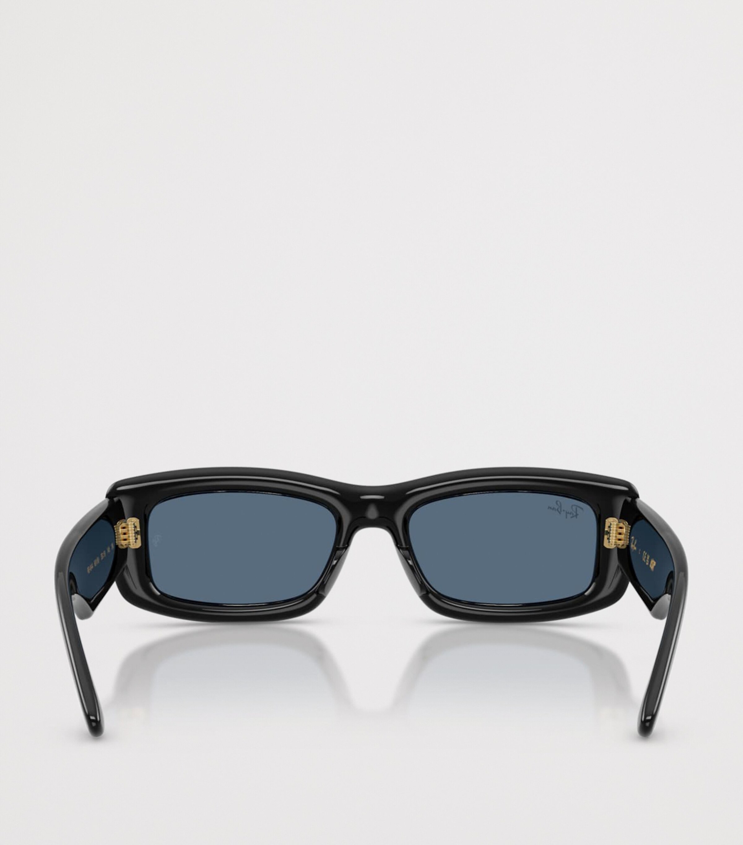 Ray-Ban Kiliane Puffer Rectangle Sunglasses Black Image 4