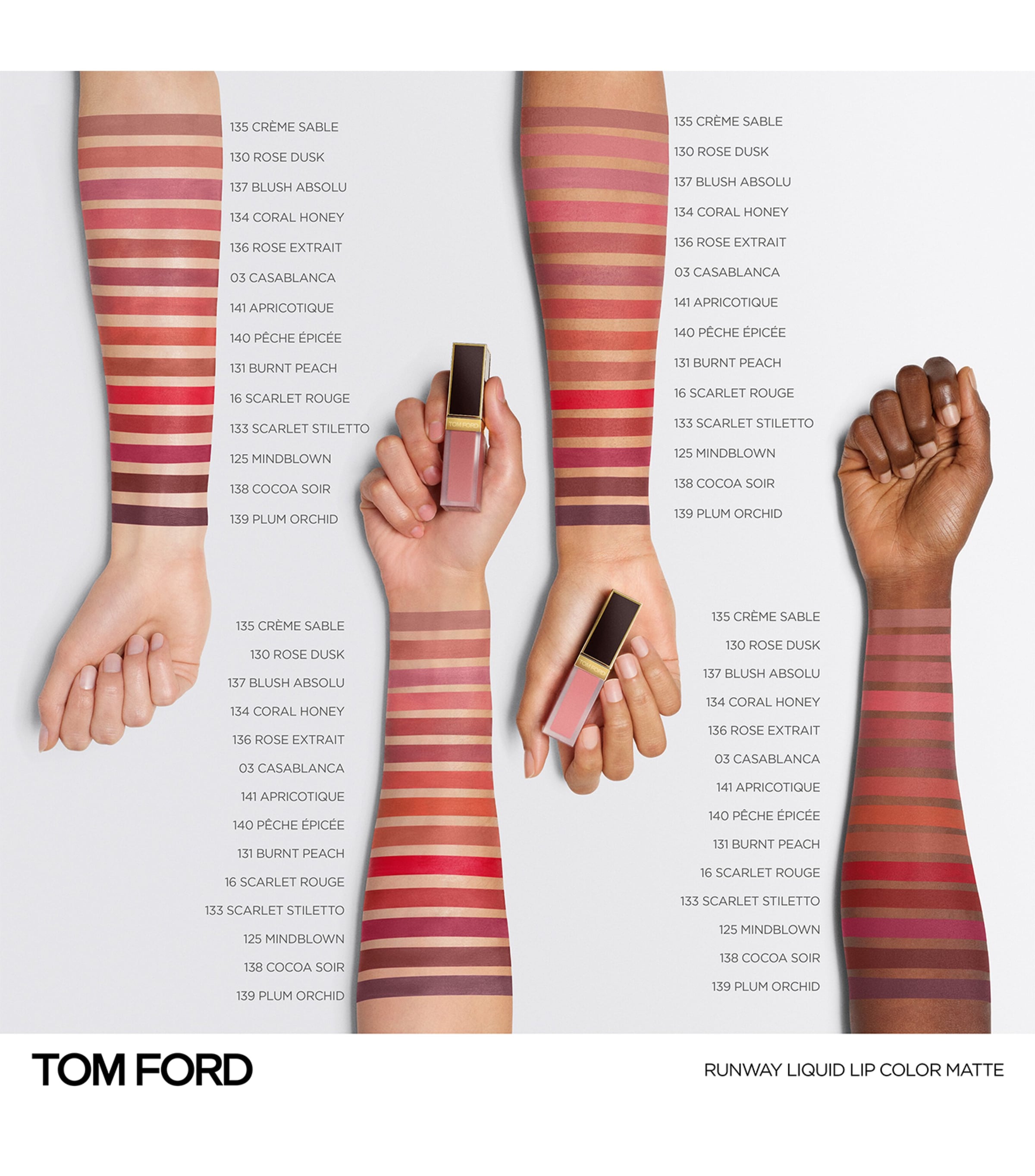 TOM FORD Liquid Lip Luxe Matte Rose Dusk Image 4