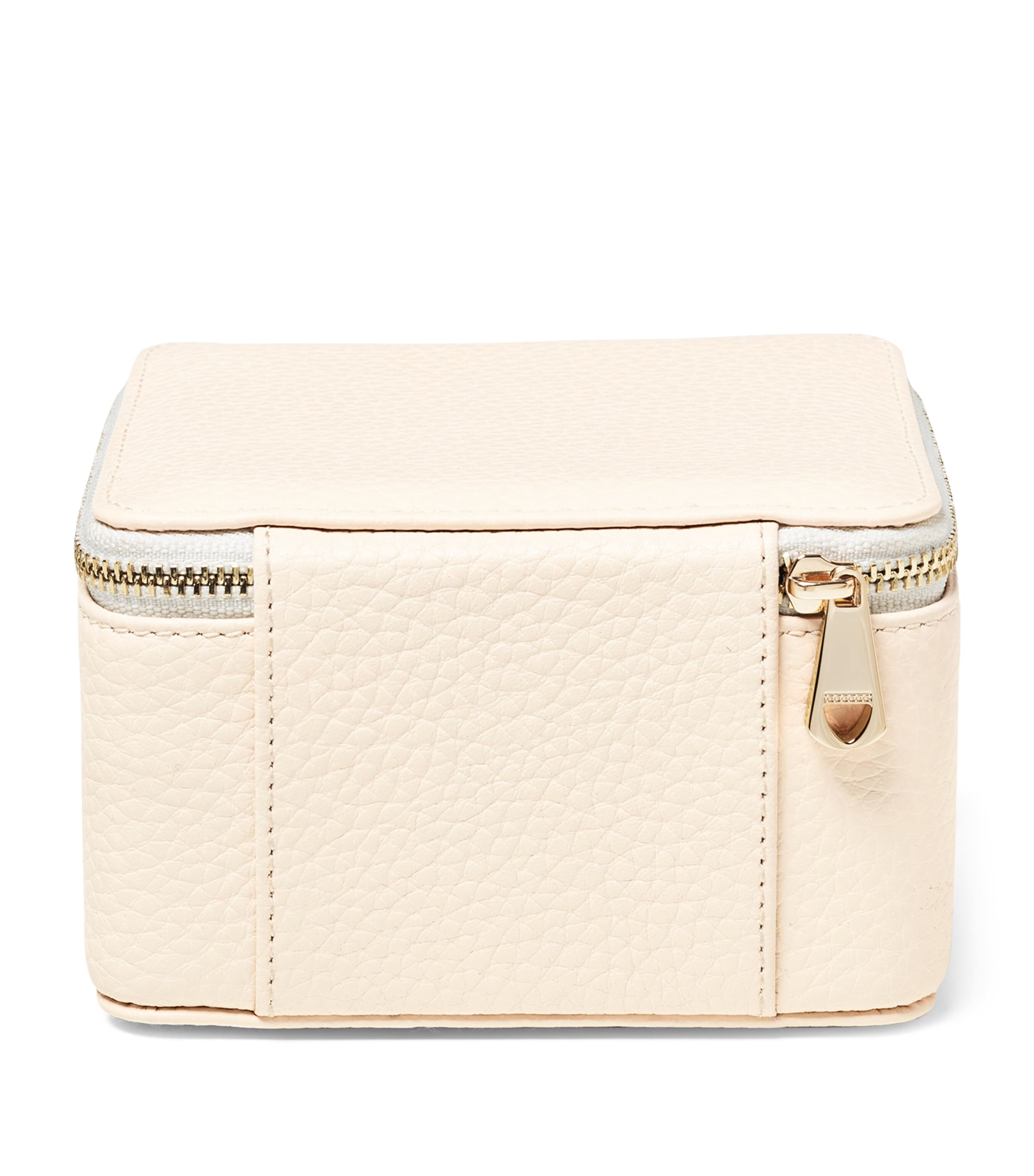 Leather Watch and Ring Box IVORY Image 2