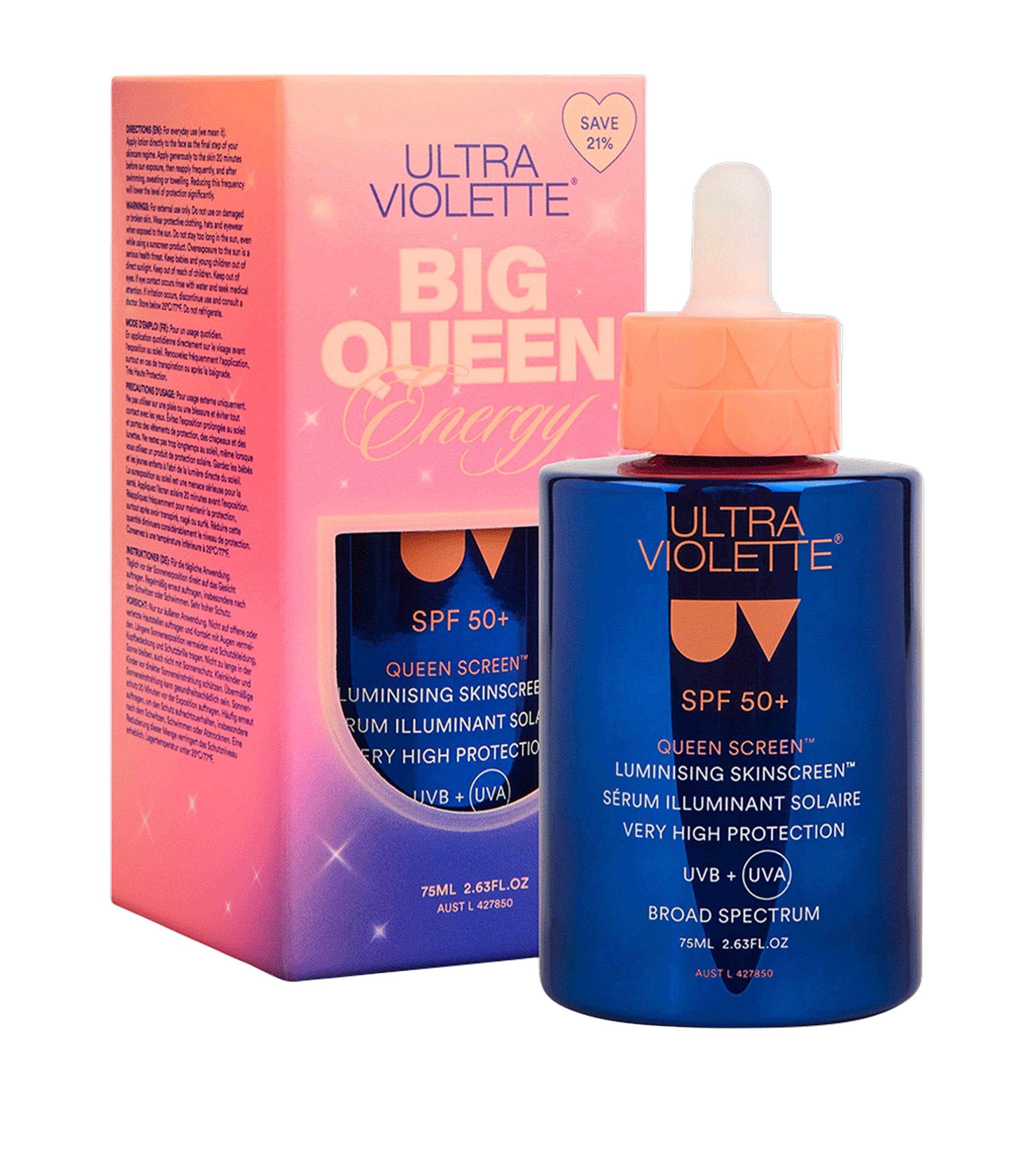 Ultra Violette Big Queen Energy Queen Screen SPF 50+ (75ml) Image 2