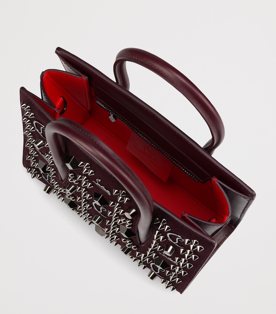 Mini Paloma Leather Top-Handle Bag 8648 Image 5