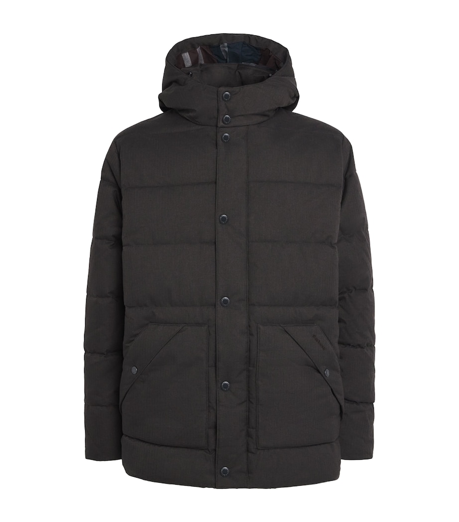 Padded Brampton Puffer Jacket CHRCOAL/MIDNIGHT OAK Image 1