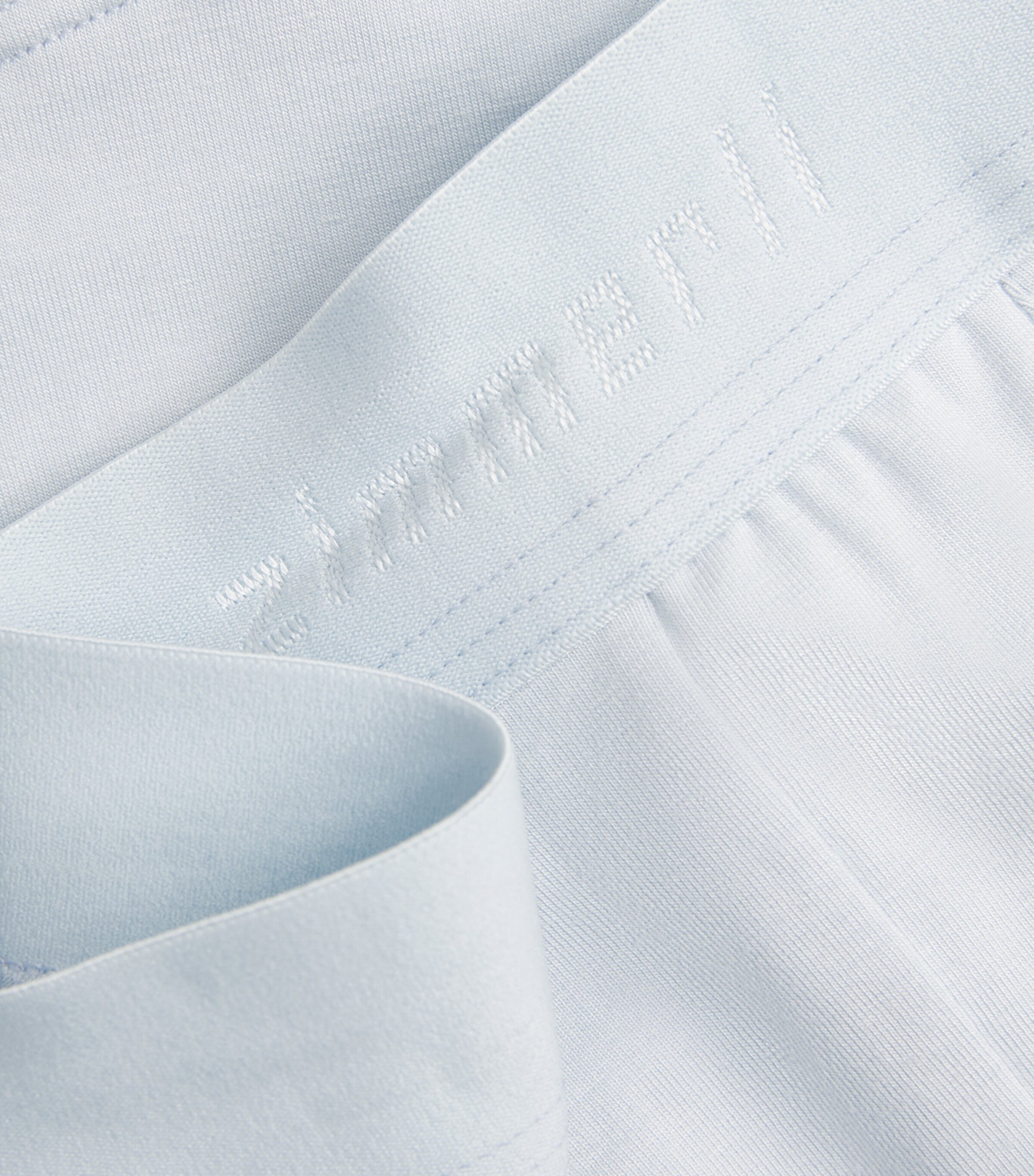 Zimmerli Mens 700 Pureness Boxer Briefs Sky Blue Image 5