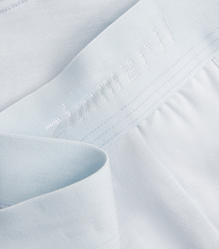 Zimmerli Mens 700 Pureness Boxer Briefs Sky Blue Image 5