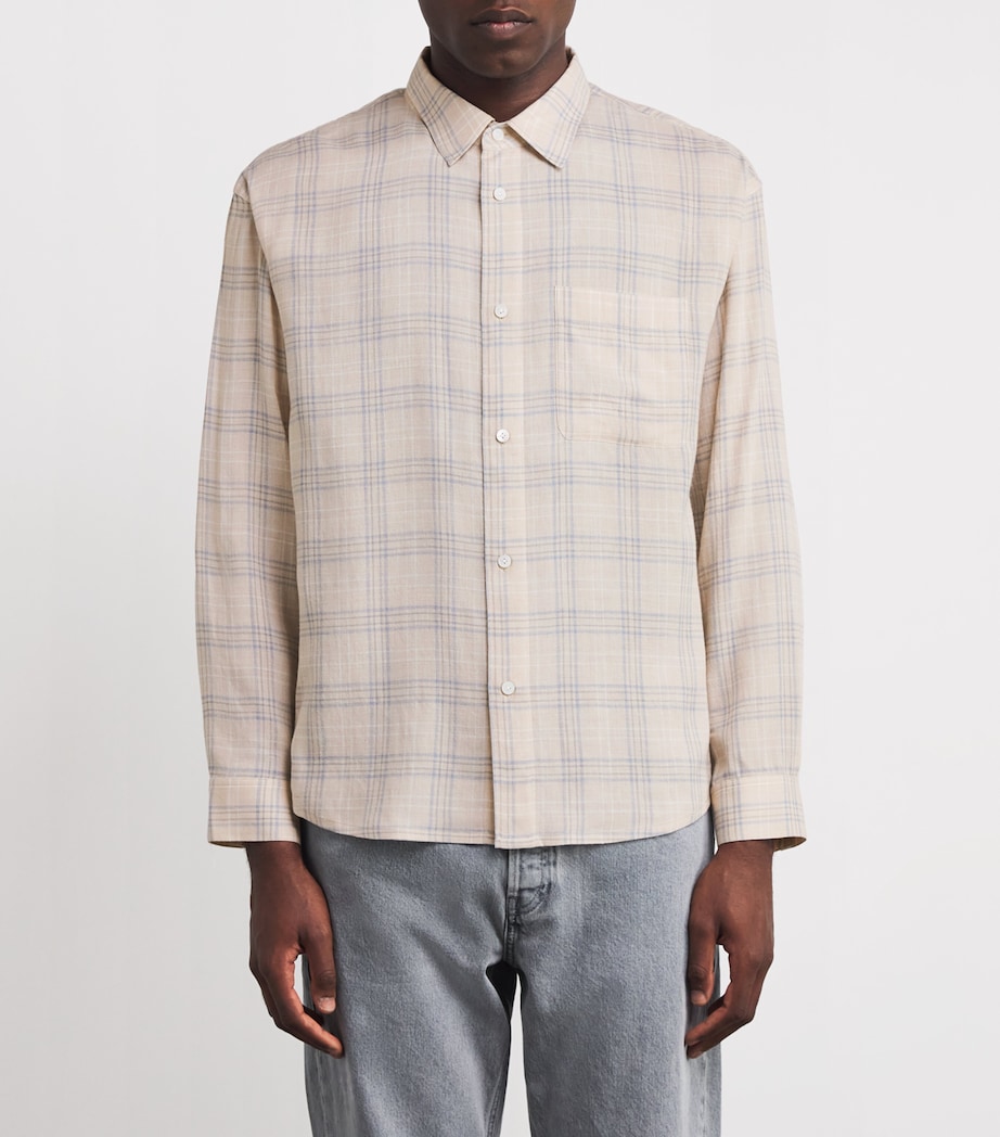 Plaid Shirt CREAM PLAID Image 3