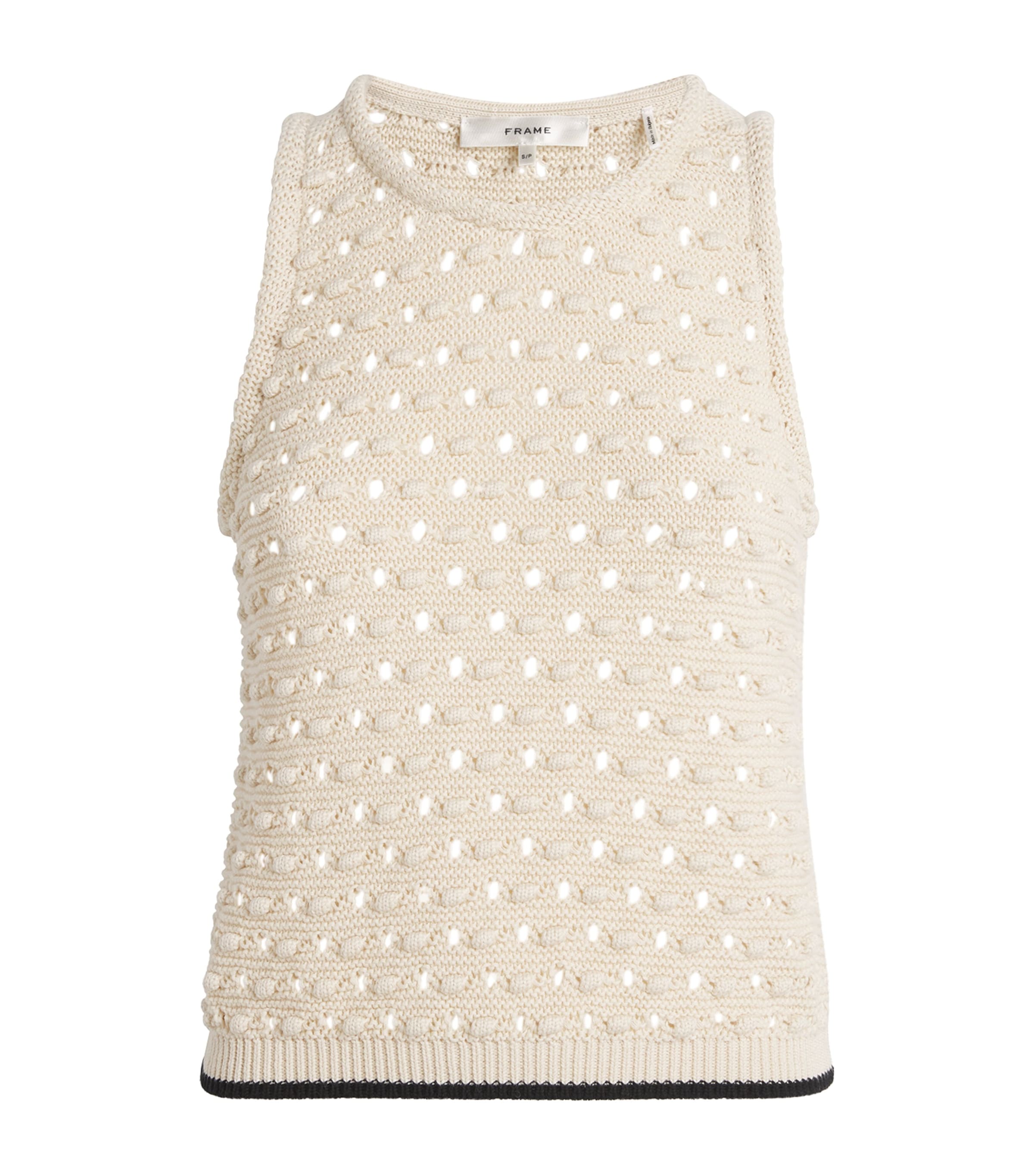 Frame The Bauble Tank Top In Neutral
