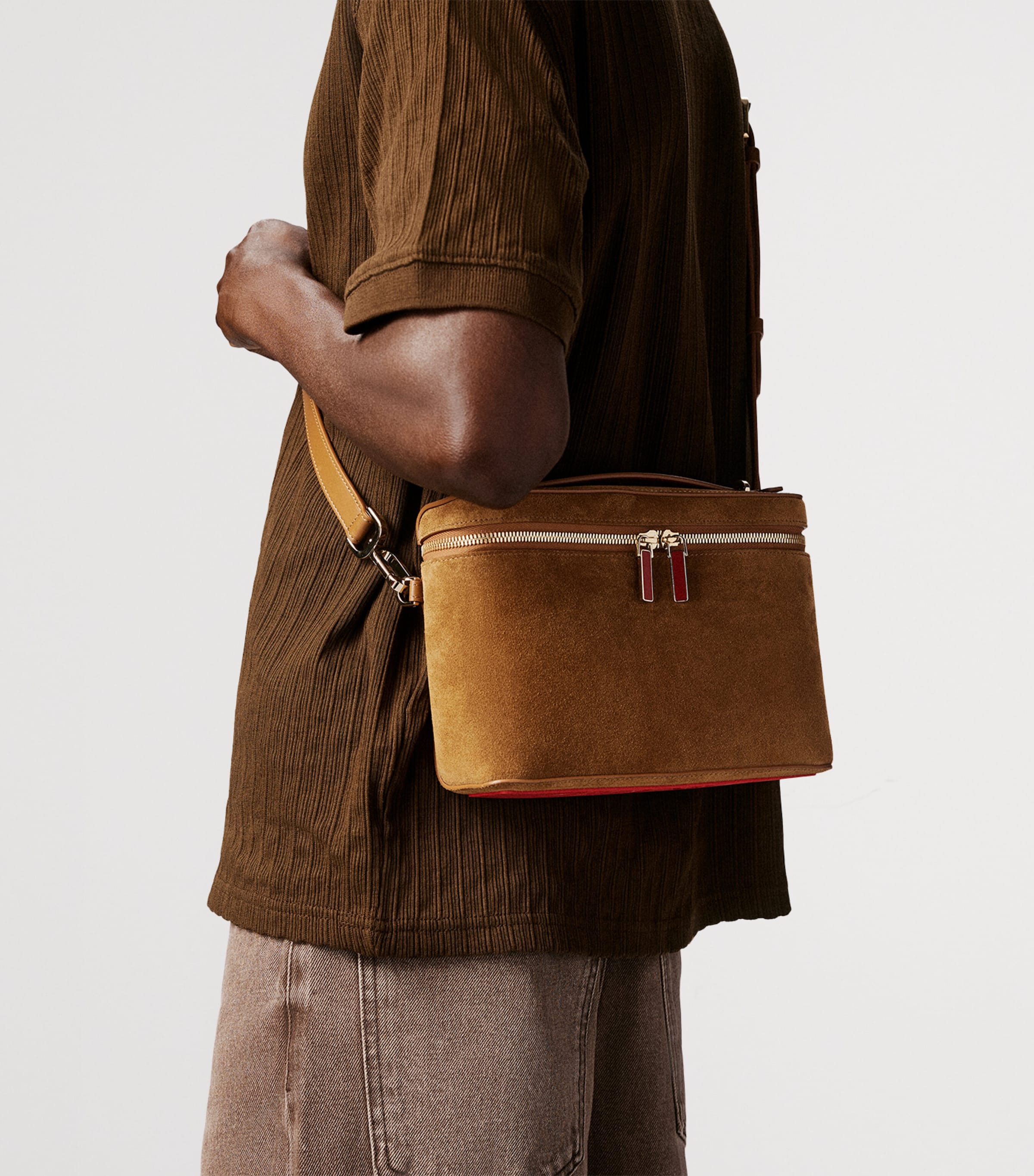 Christian Louboutin Brown Djanis Cross-Body Bag | Harrods US