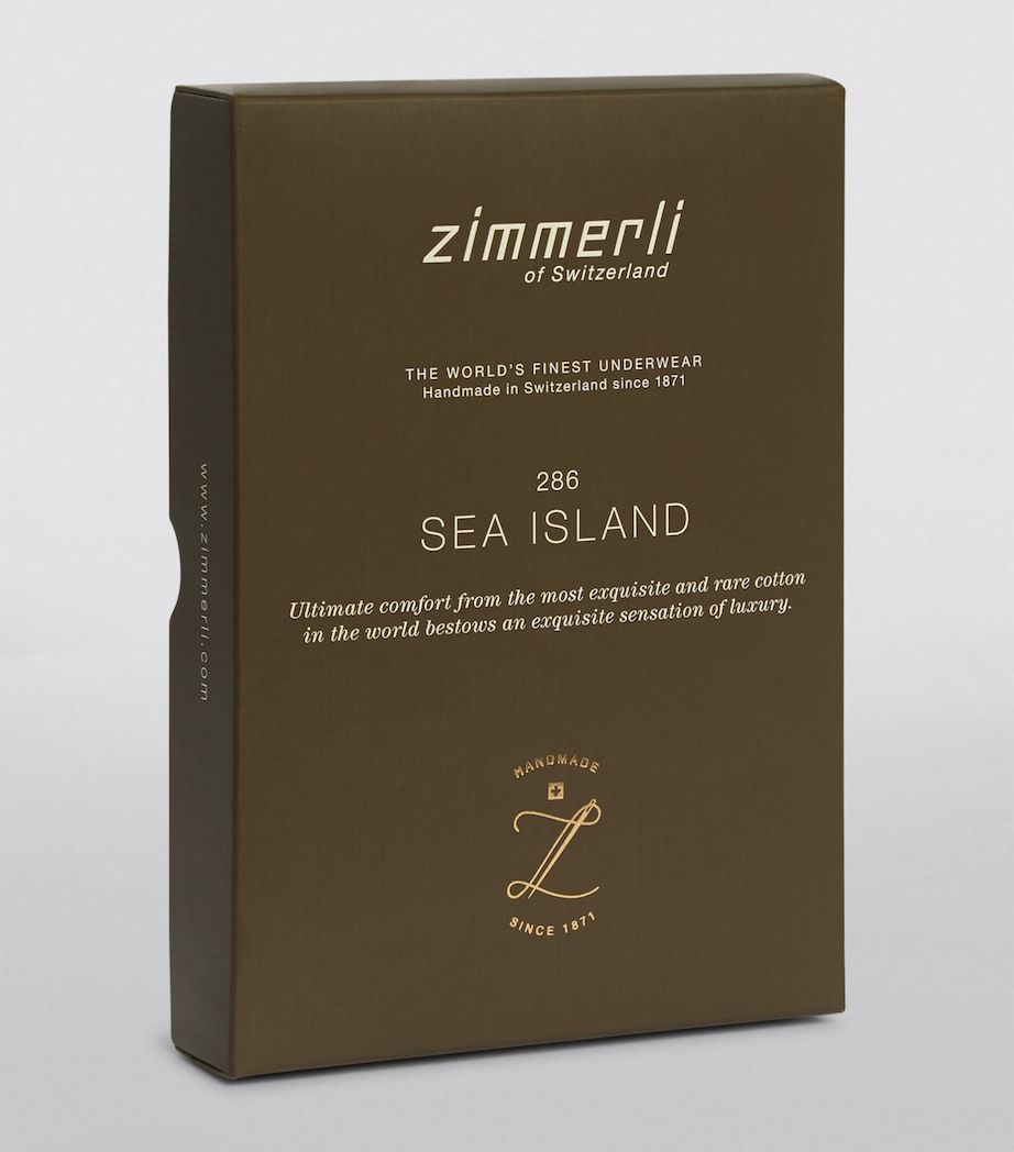 Buttoned Sea Island Boxer Briefs 01 WHITE Image 4