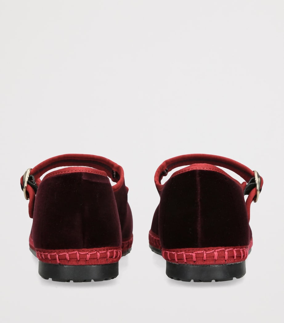 Velvet Boris Mary Janes WINE Image 2