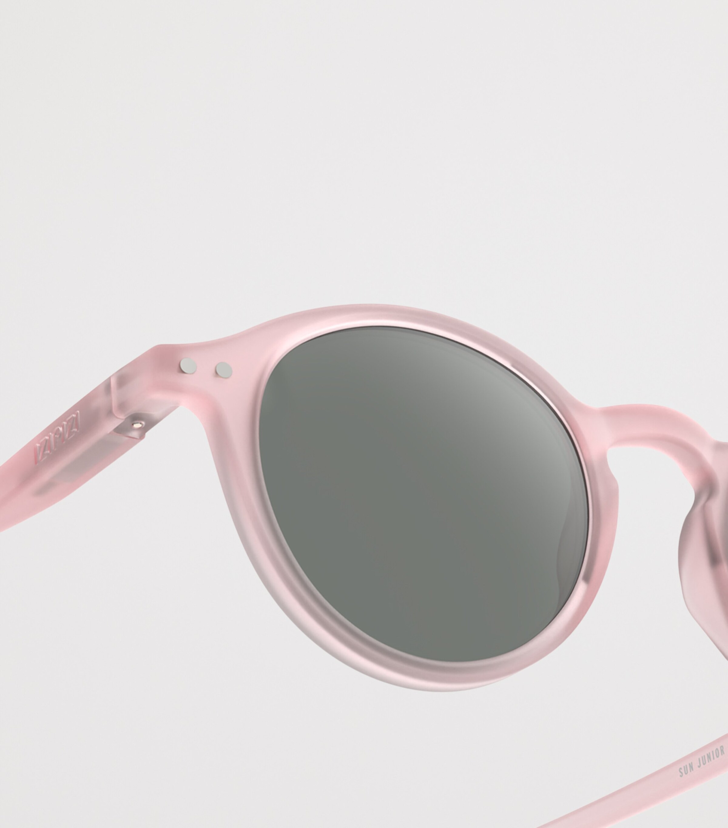 IZIPIZI KIDS #d Round Sunglasses (7-11 Years) Pink Image 3
