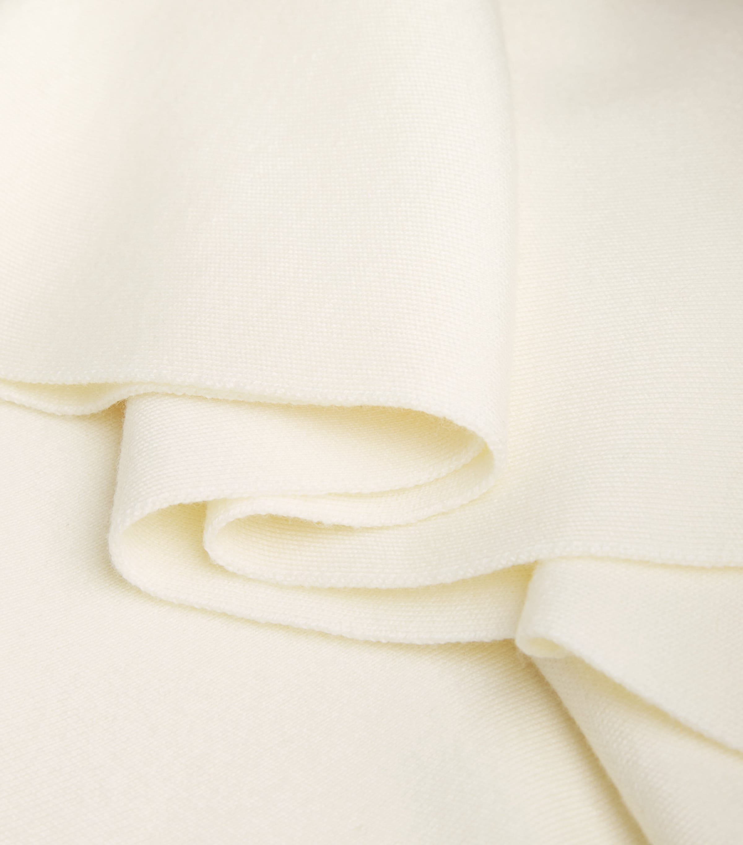 Virgin Wool Knit Midi Skirt SILK Image 5