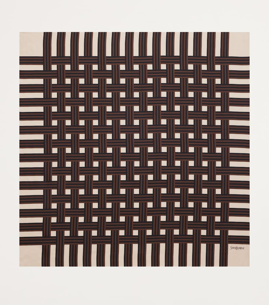 Silk Printed Scarf 9188 Image 3