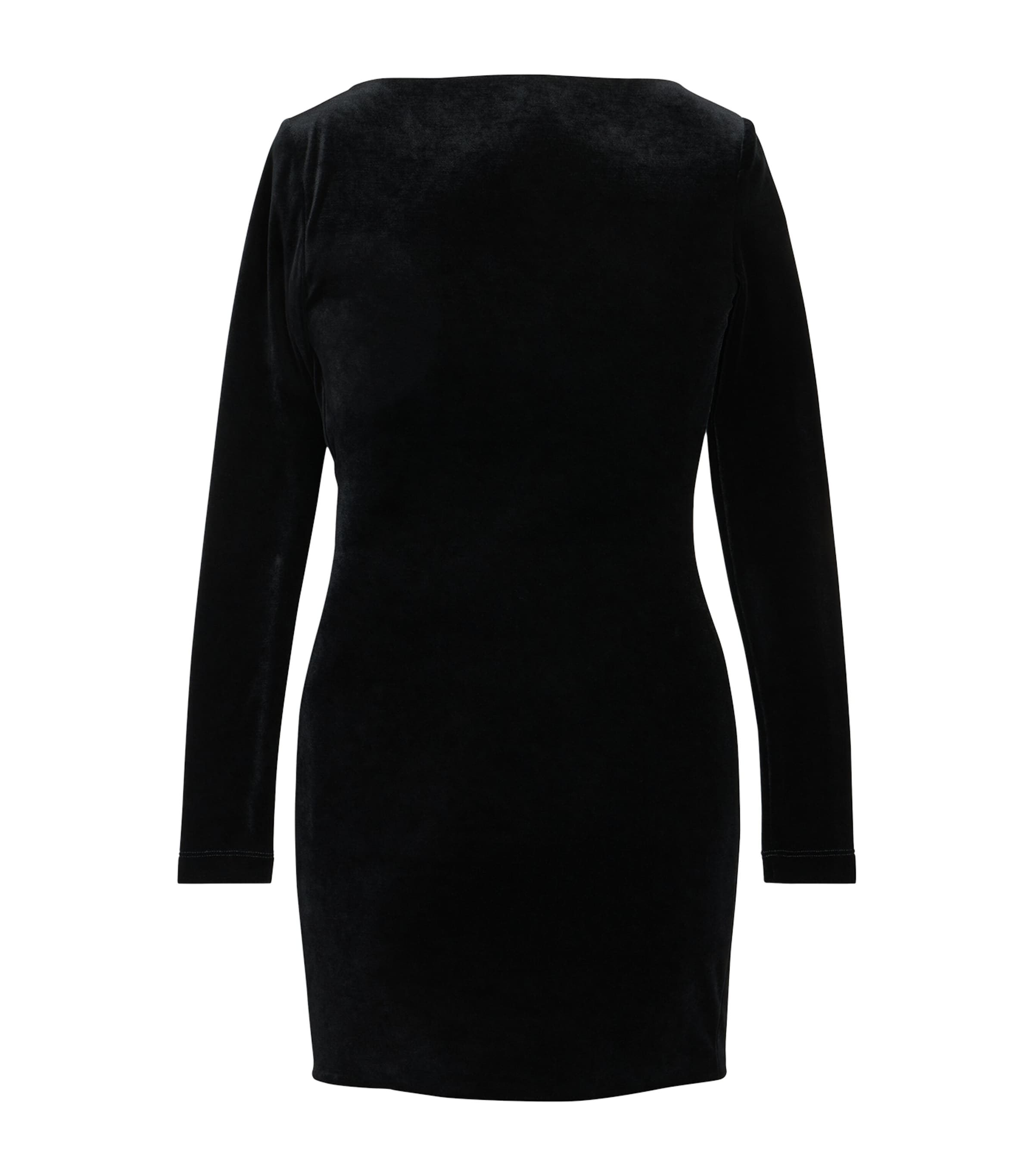 Balenciaga Womens Velvet Mini Dress Image 6