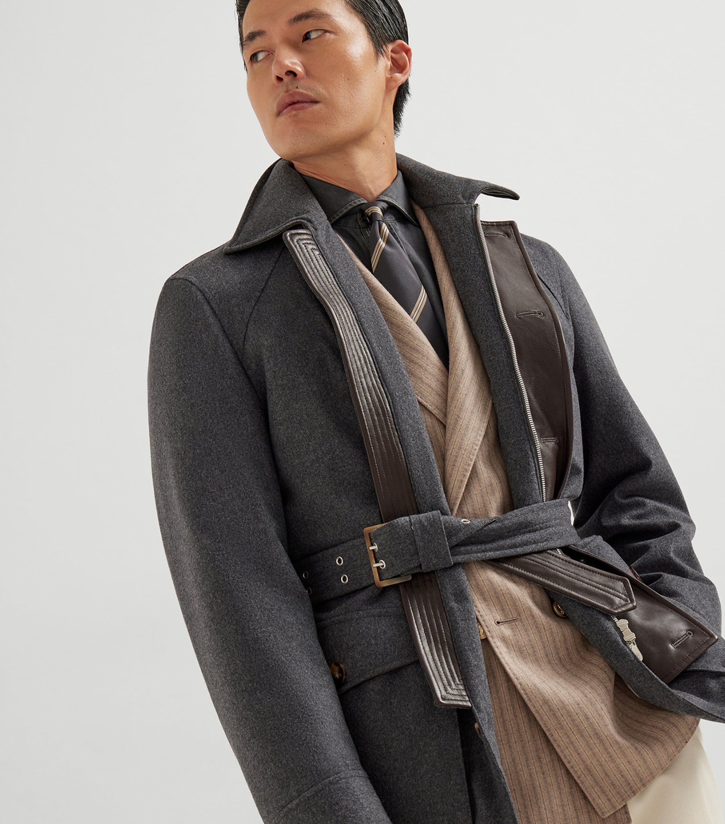 Wool Belted Jacket COK65 Image 4