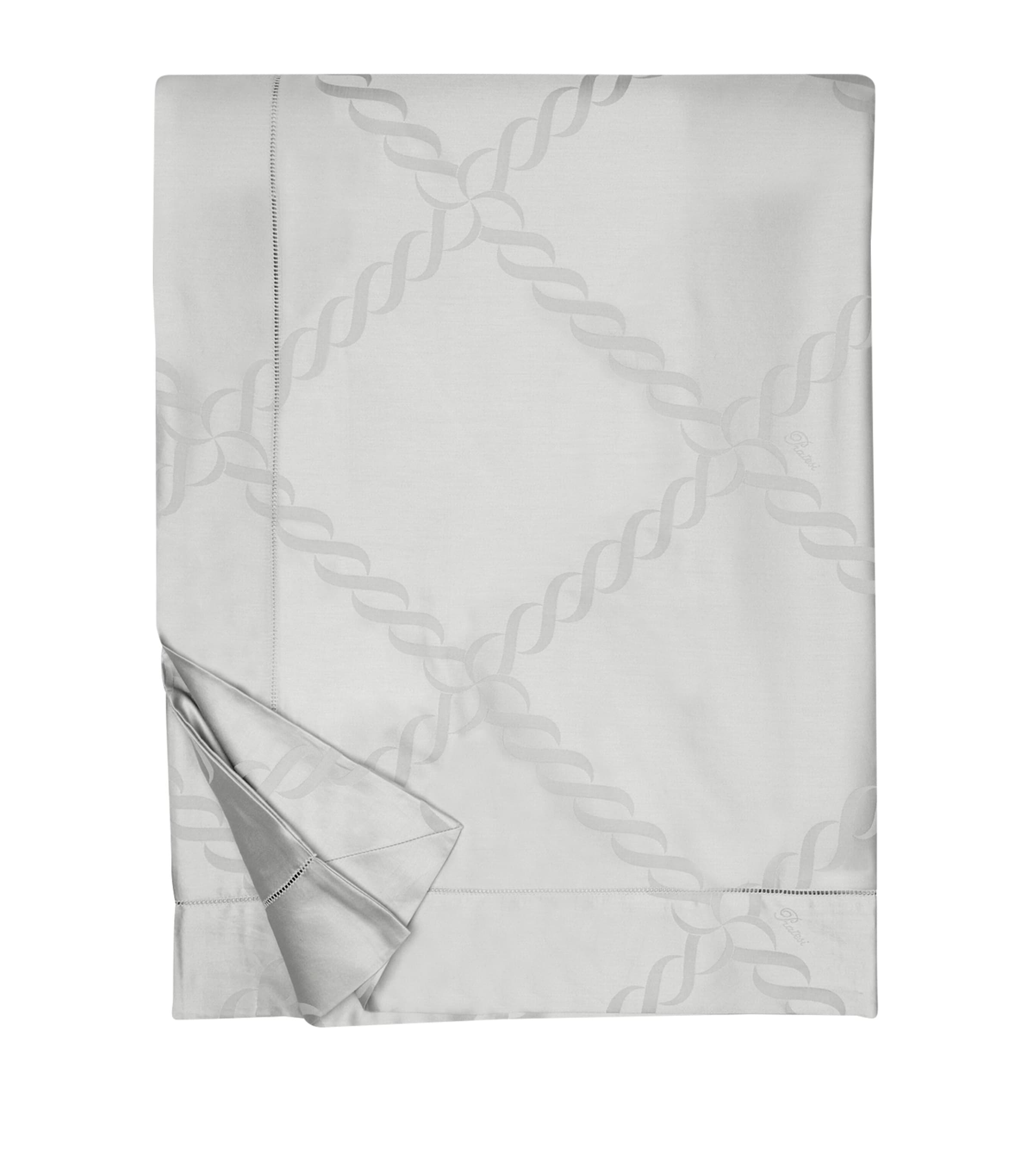 Pratesi Ori Treccia King Duvet Cover In Gray