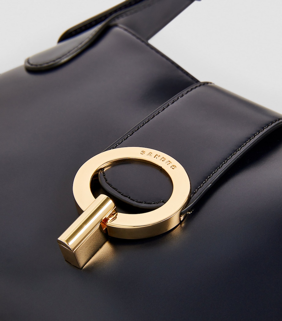 Leather Sweet Janet Bag BLACK Image 8